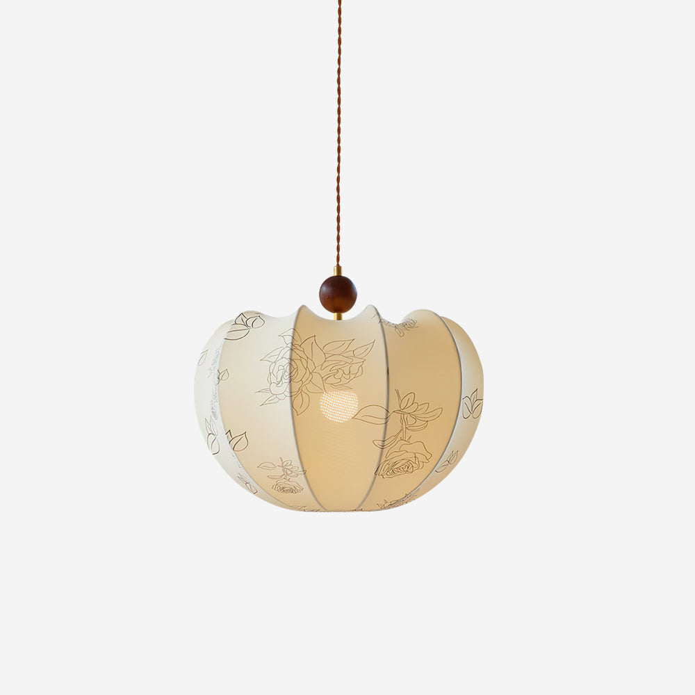Tonio Pendant Lamp Floral Curved Elegant - Letslighting