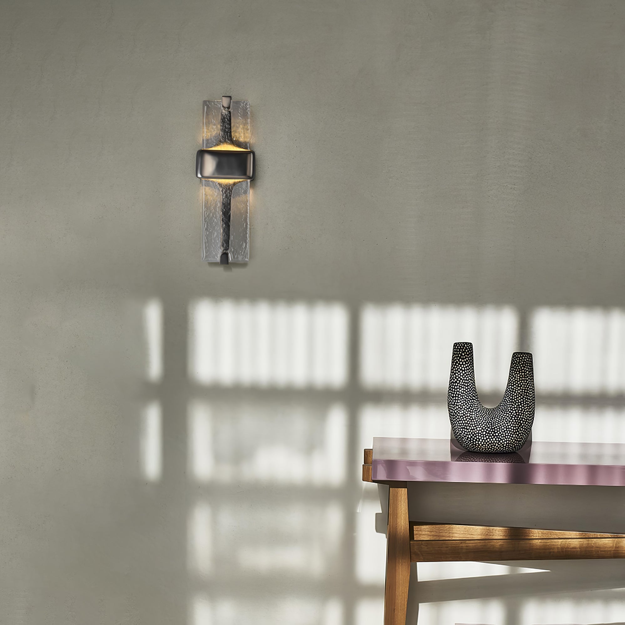 Ilmara Premium Nordic Art Glass Wall Lamp - Letslighting