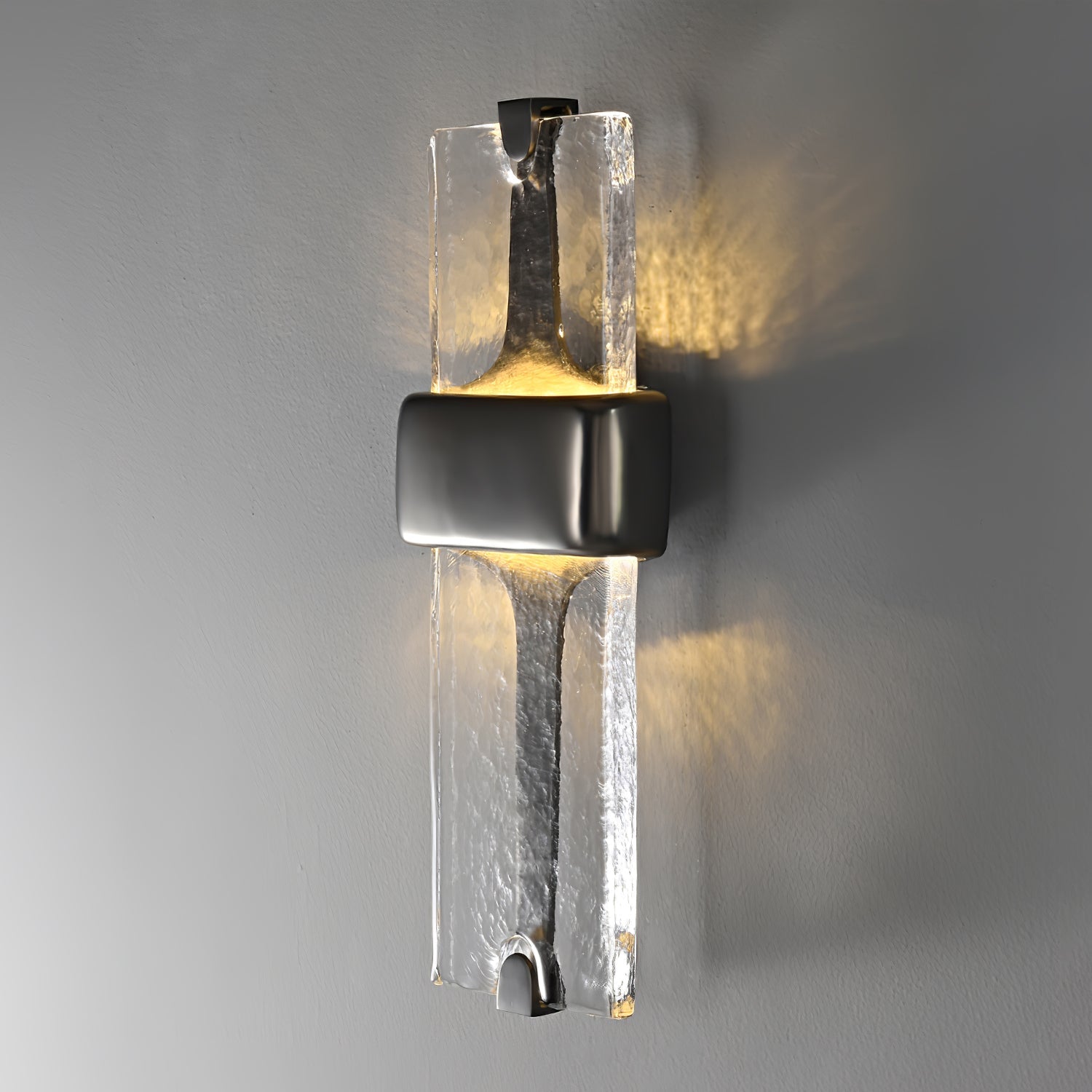 Ilmara Premium Nordic Art Glass Wall Lamp - Letslighting