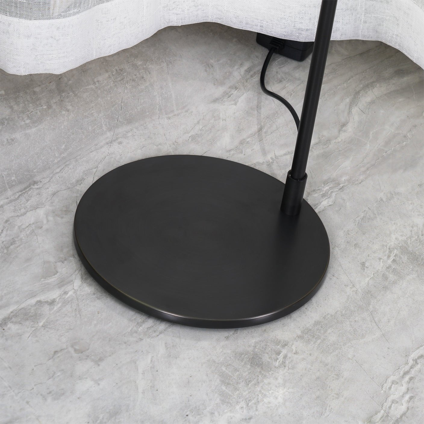 Orine Brass Industrial Floor Lamp - Letslighting