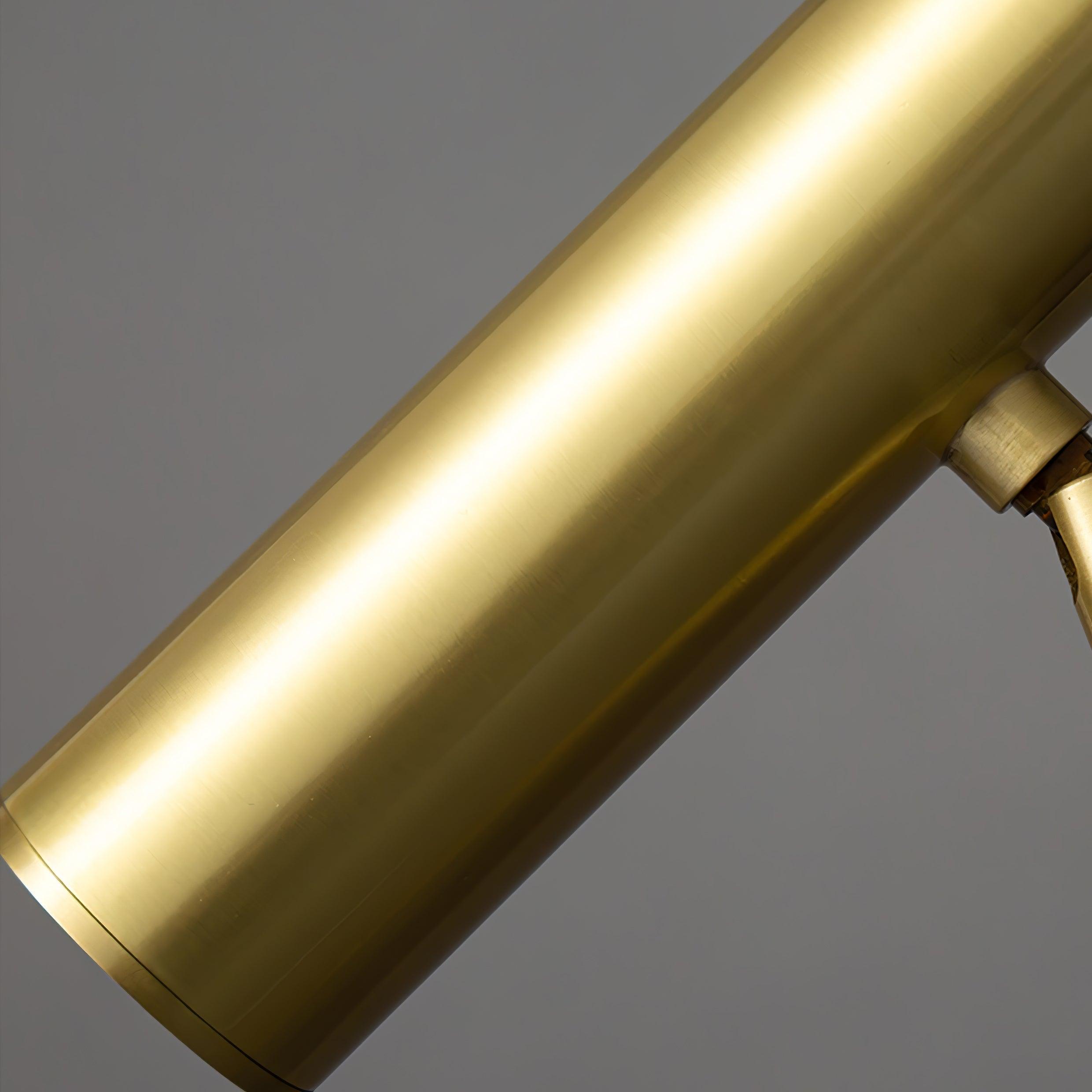 Orine Brass Industrial Floor Lamp - Letslighting