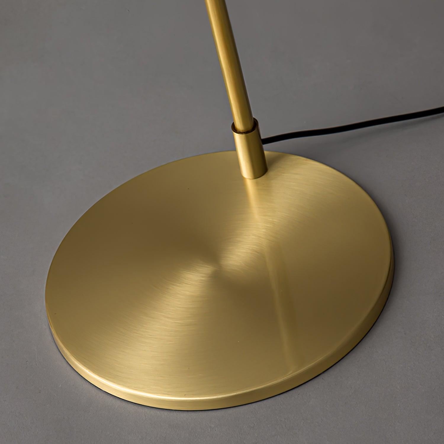 Orine Brass Industrial Floor Lamp - Letslighting