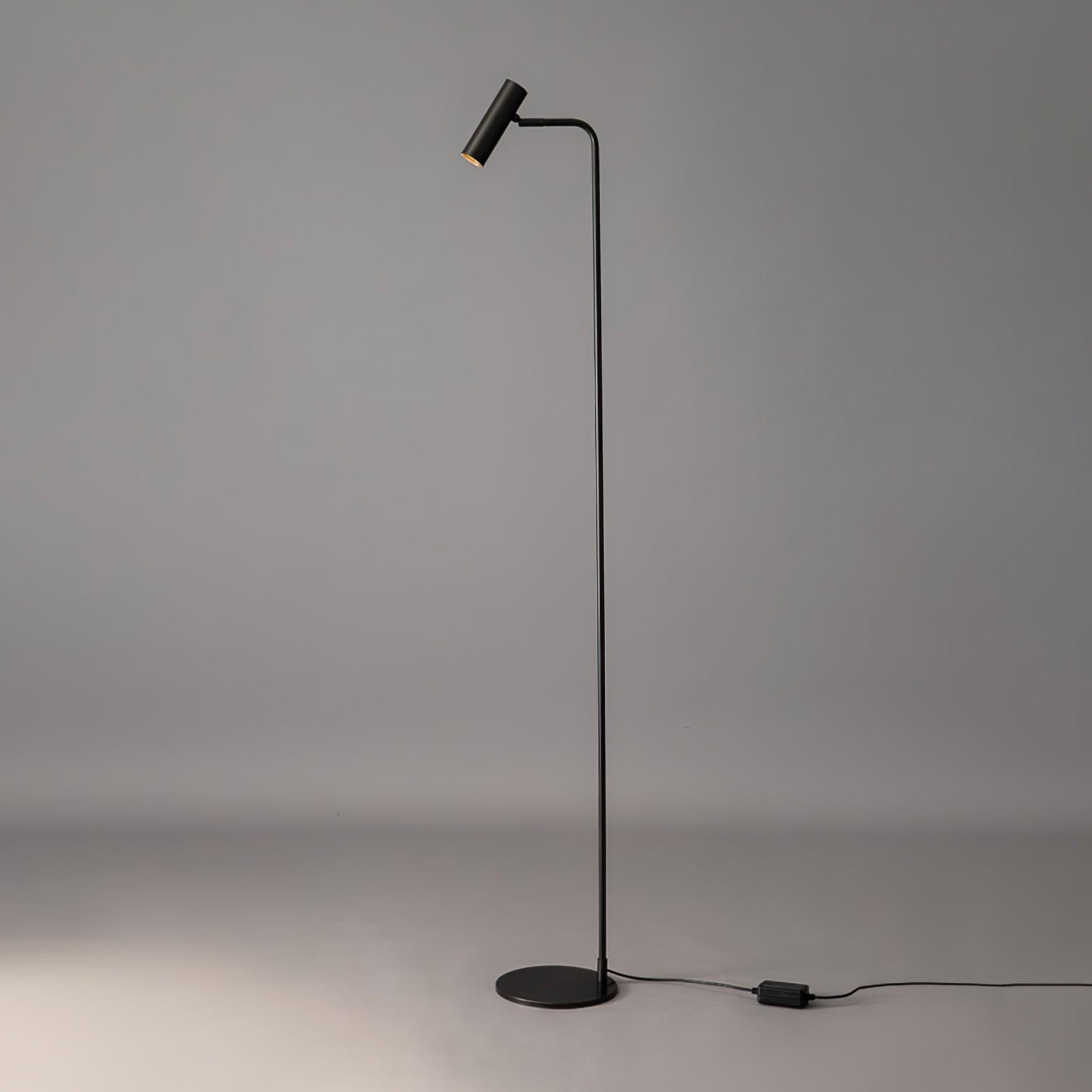 Orine Brass Industrial Floor Lamp - Letslighting