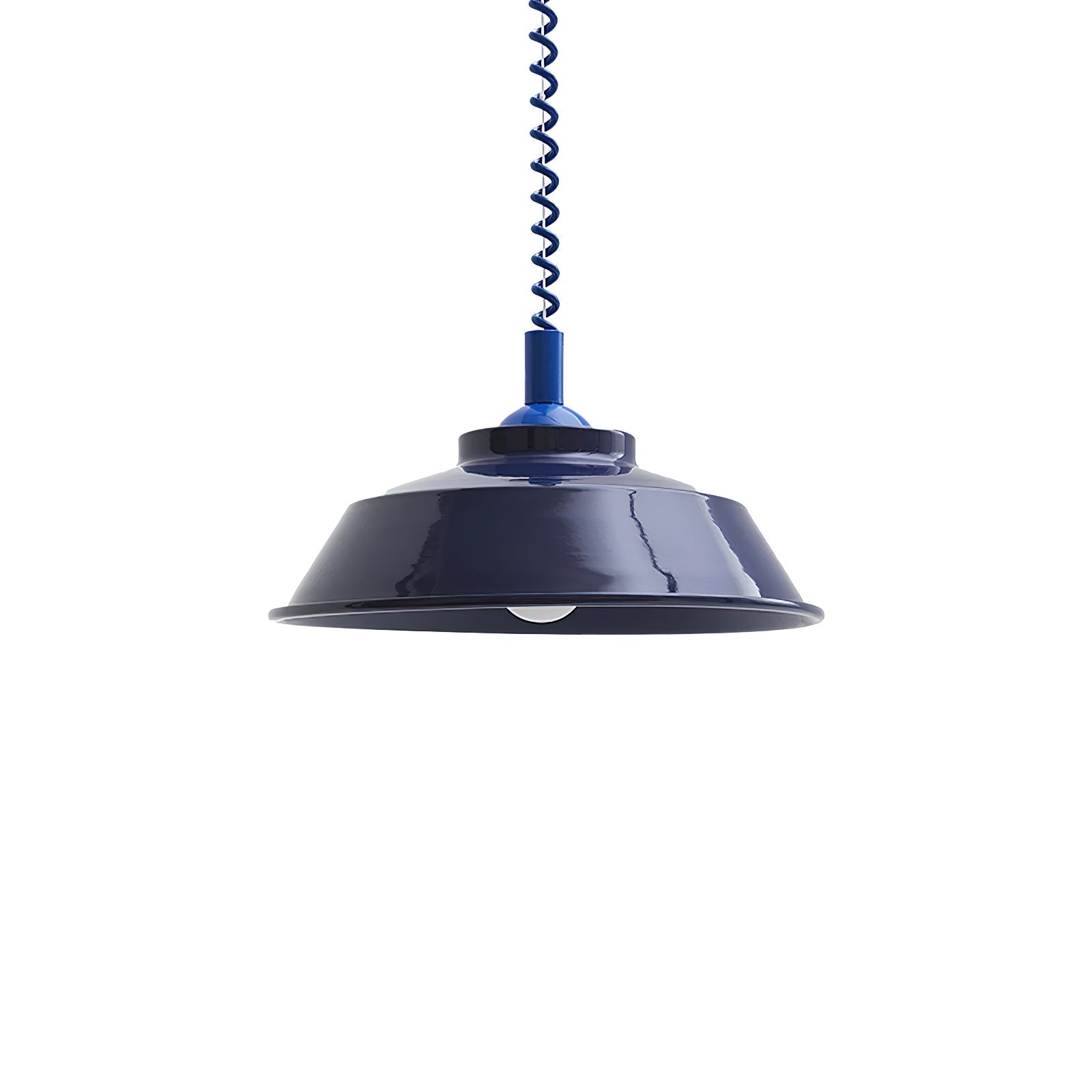 Toscot Pendant Lamp Enamel Shade - Letslighting
