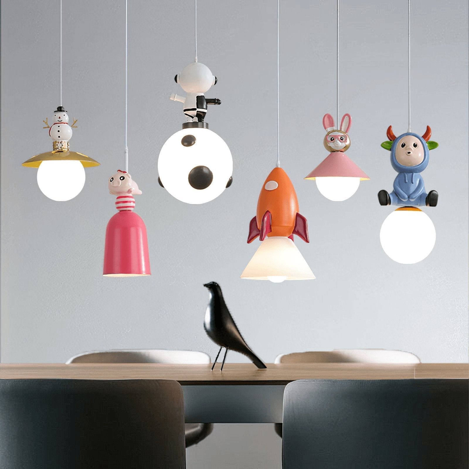 Orabella Resin Whimsical Pendant Lights - Letslighting