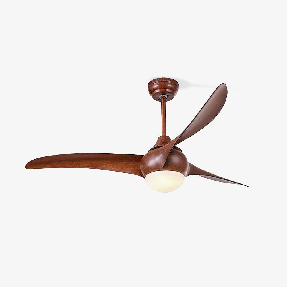 Zatheora Natural Traditional Ceiling Fan Light - Letslighting