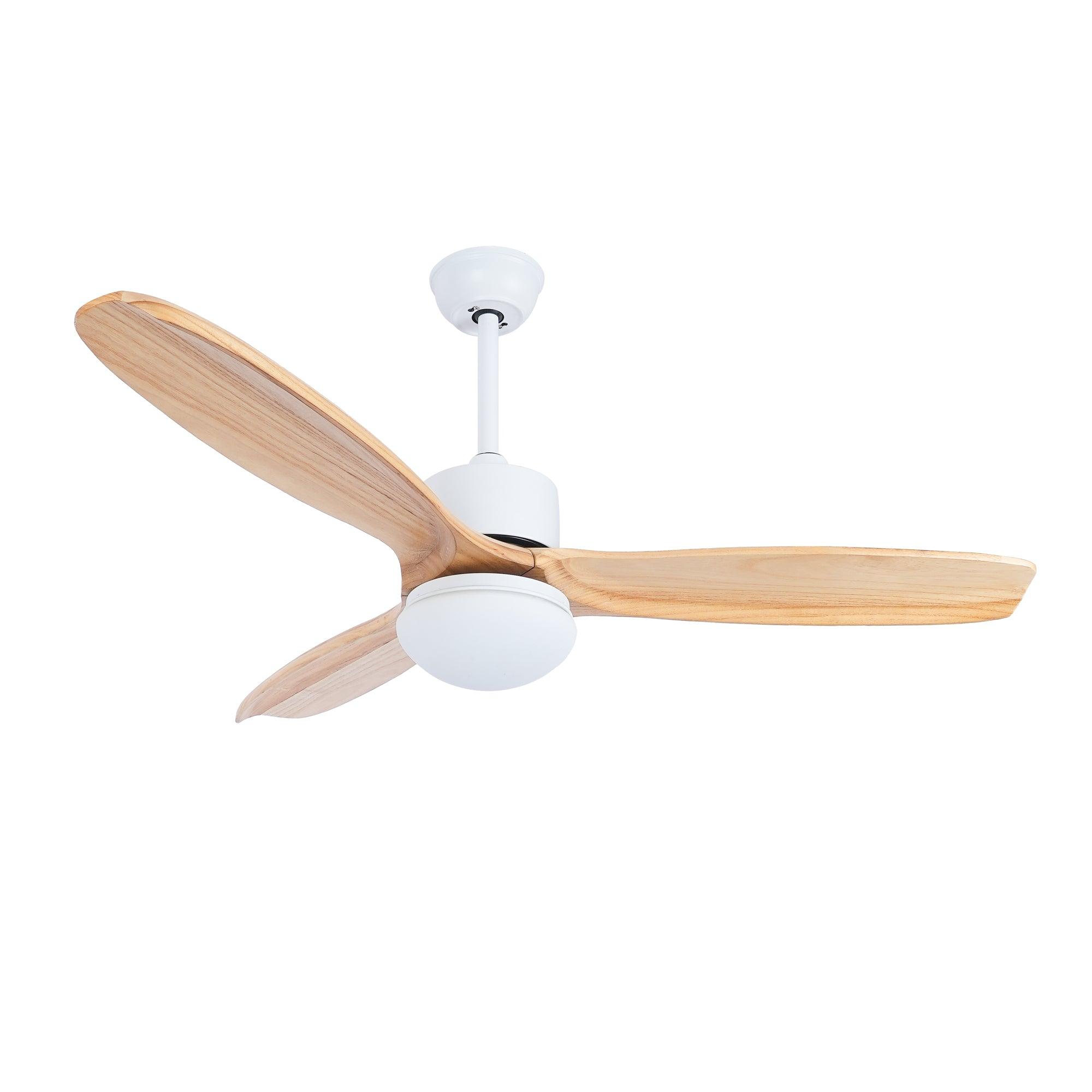 Utalis Elegance Natural Ceiling Fan Light - Letslighting