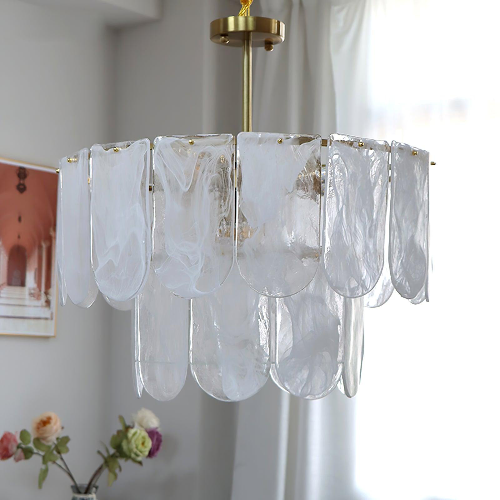 Lustra Chandelier Traditional Classic Glass - Letslighting