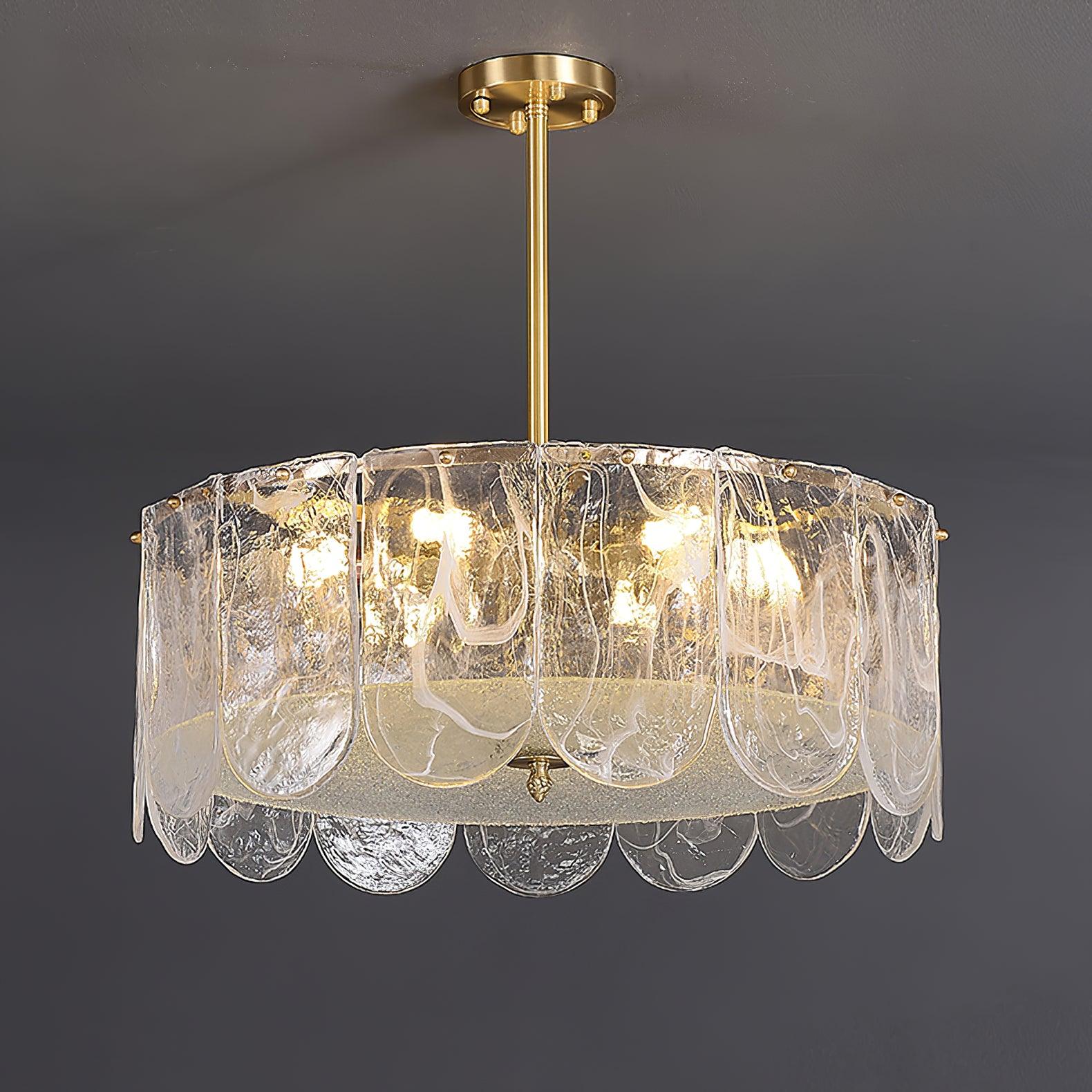 Lustra Chandelier Traditional Classic Glass - Letslighting