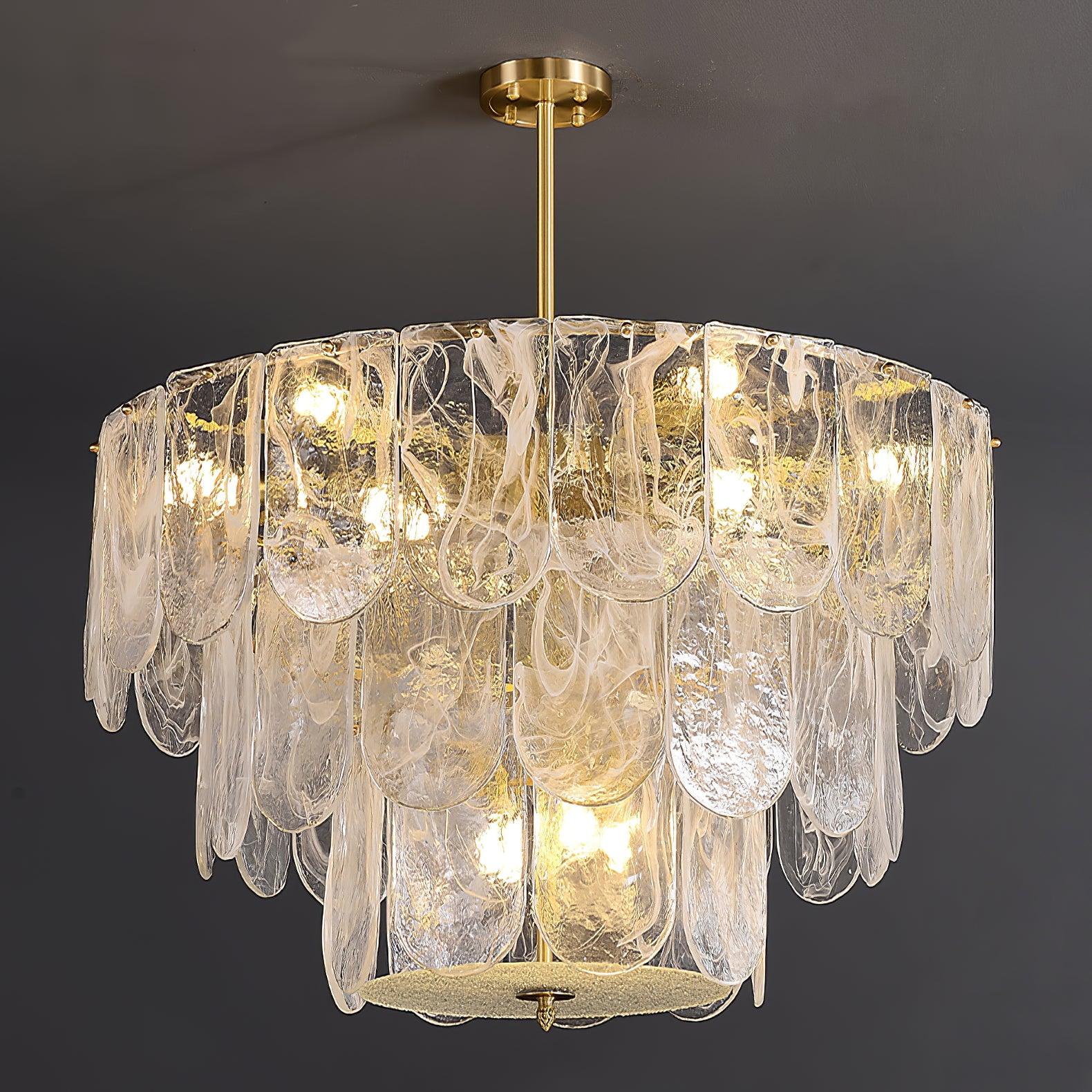 Lustra Chandelier Traditional Classic Glass - Letslighting