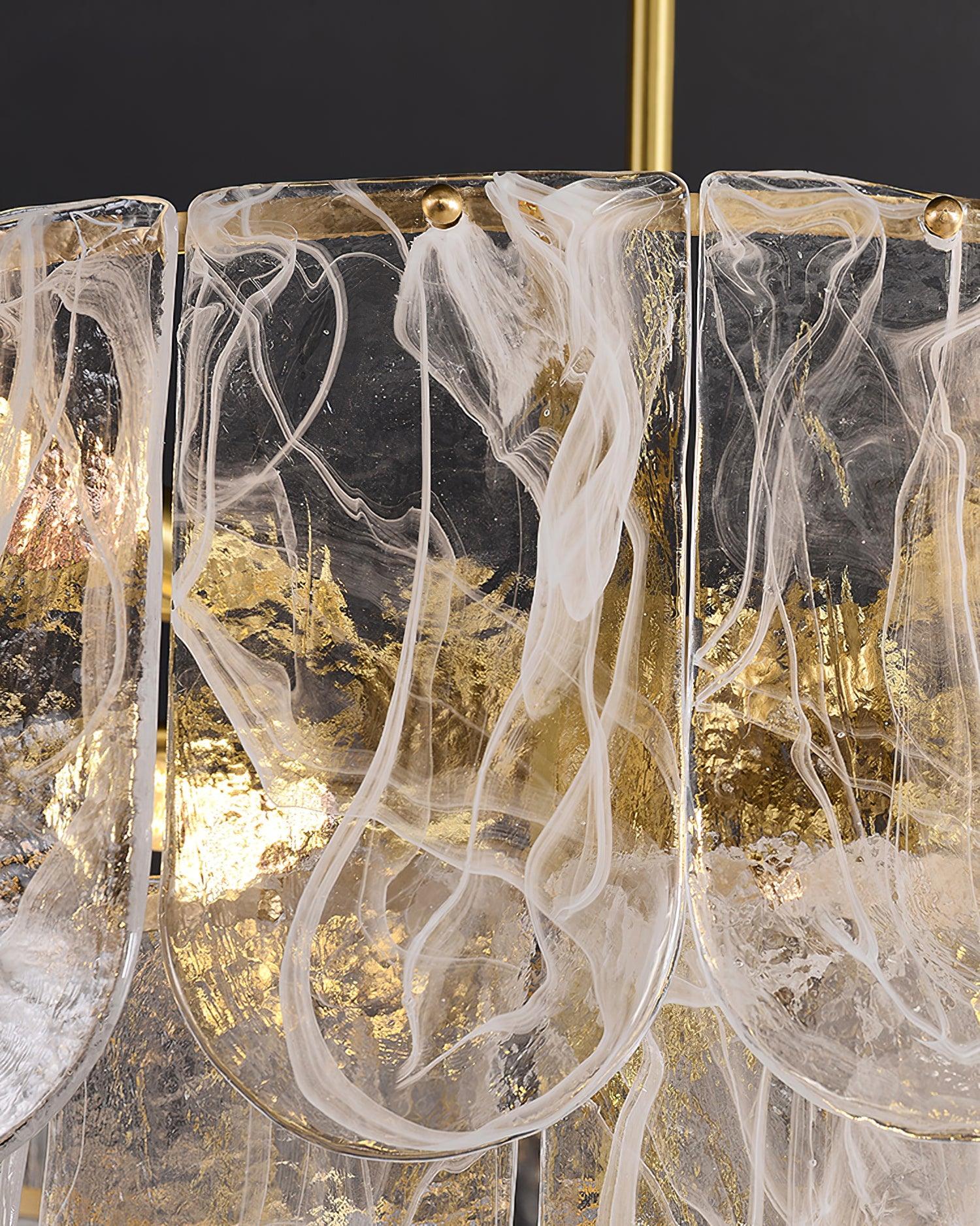Lustra Chandelier Traditional Classic Glass - Letslighting