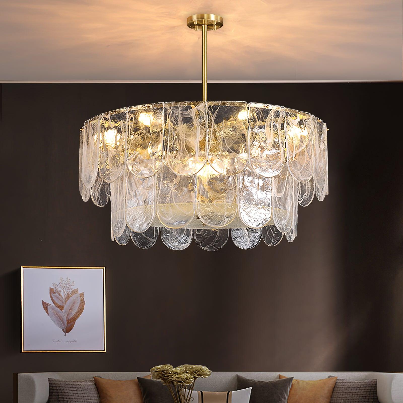 Lustra Chandelier Traditional Classic Glass - Letslighting