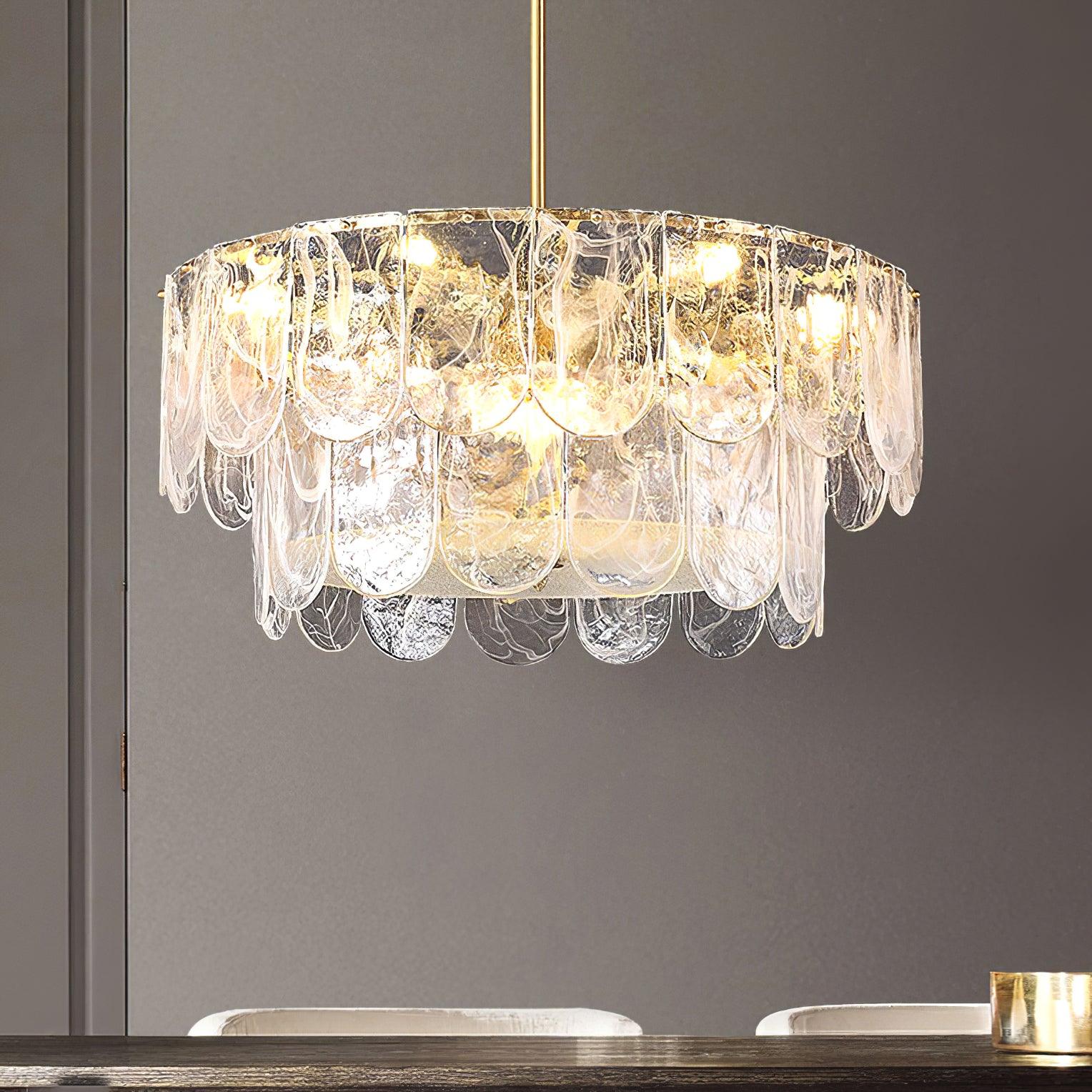Lustra Chandelier Traditional Classic Glass - Letslighting