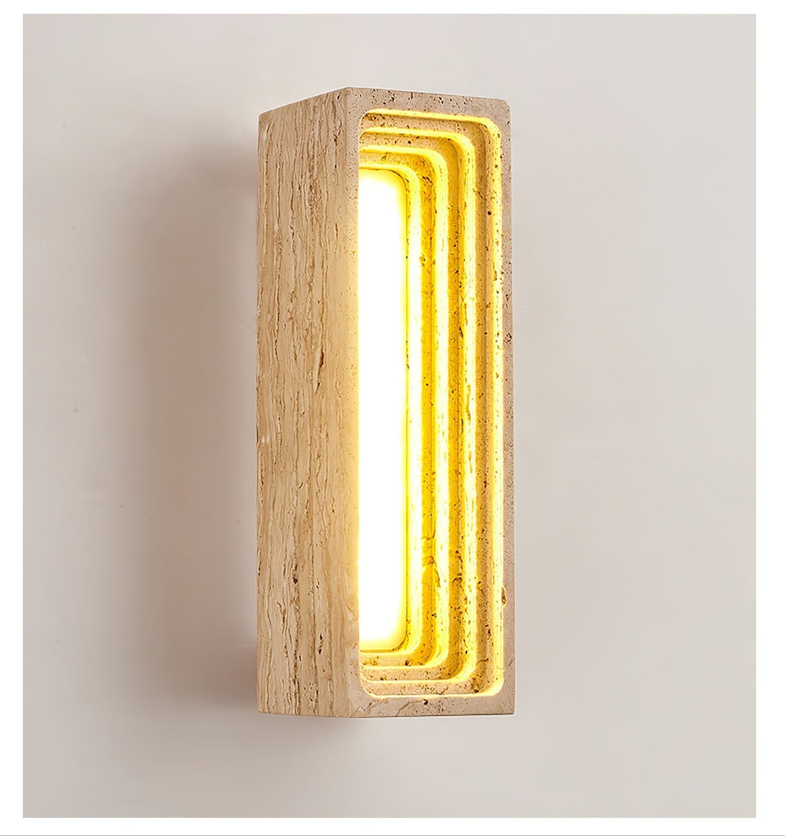 Atheila Travertine Wall Light