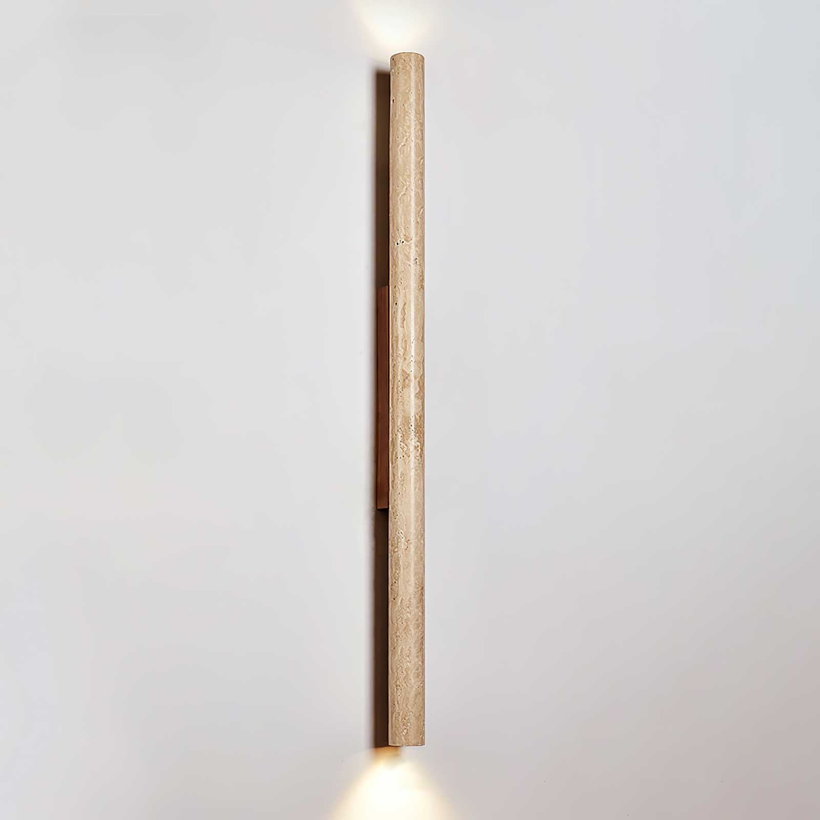 Cathais Minimalist Travertine Wall Light - Letslighting