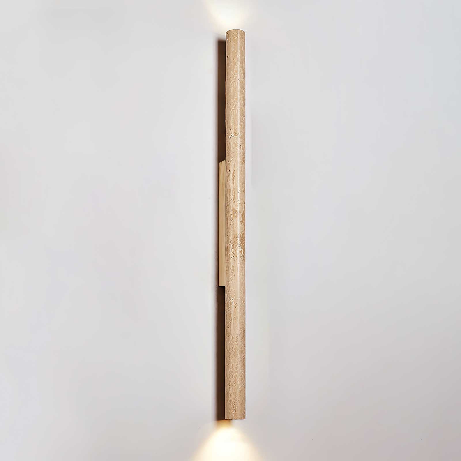 Cathais Minimalist Travertine Wall Light - Letslighting