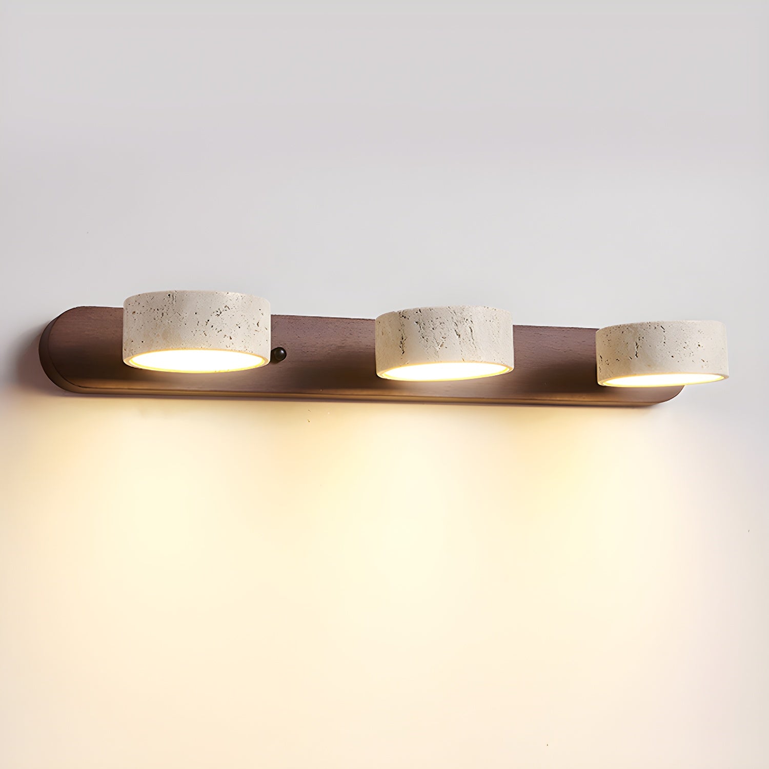 Voloreth Minimalist Travertine Wall Light - Letslighting