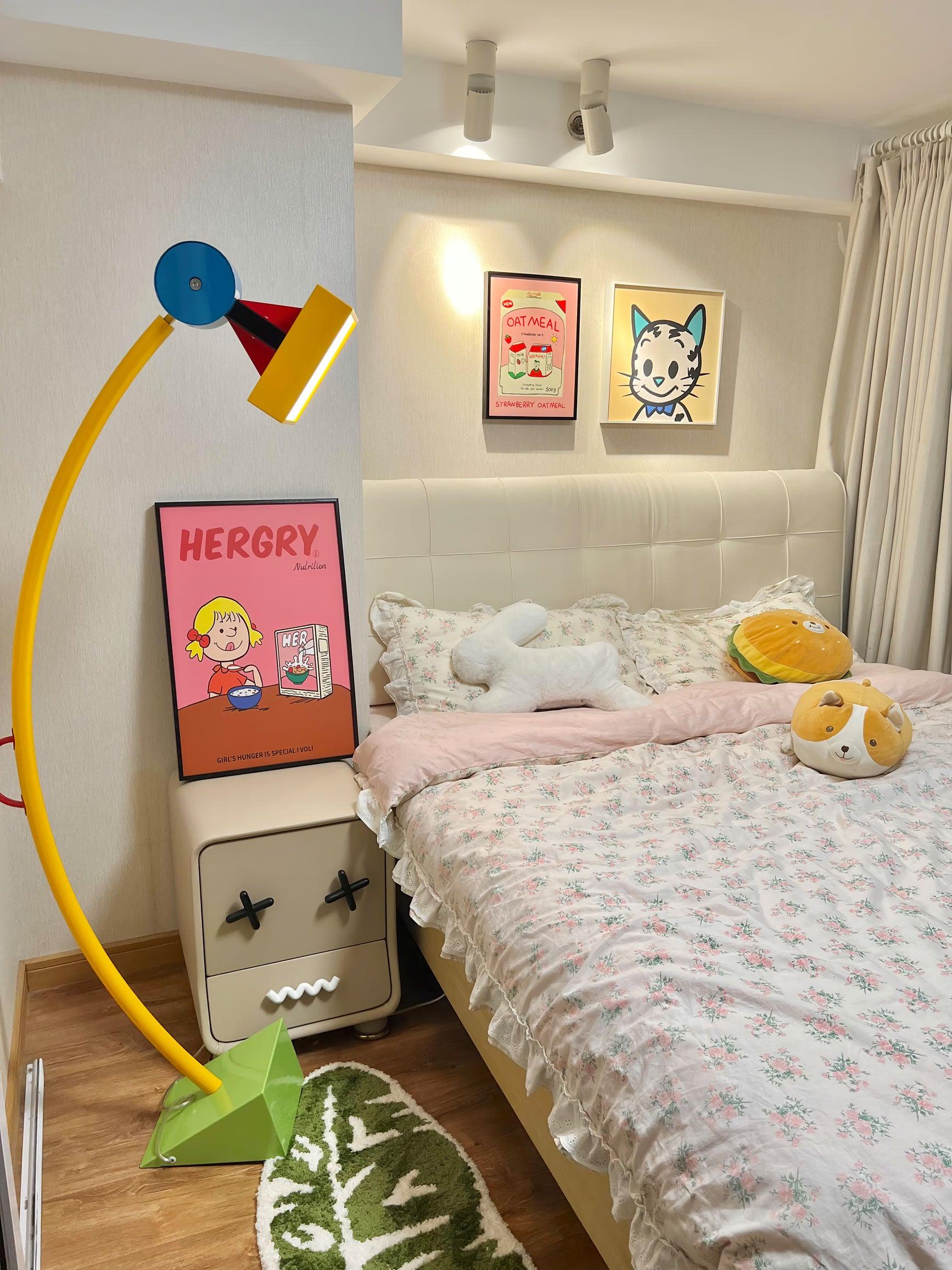 Sero Acrylic Artistic Floor Lamp - Letslighting