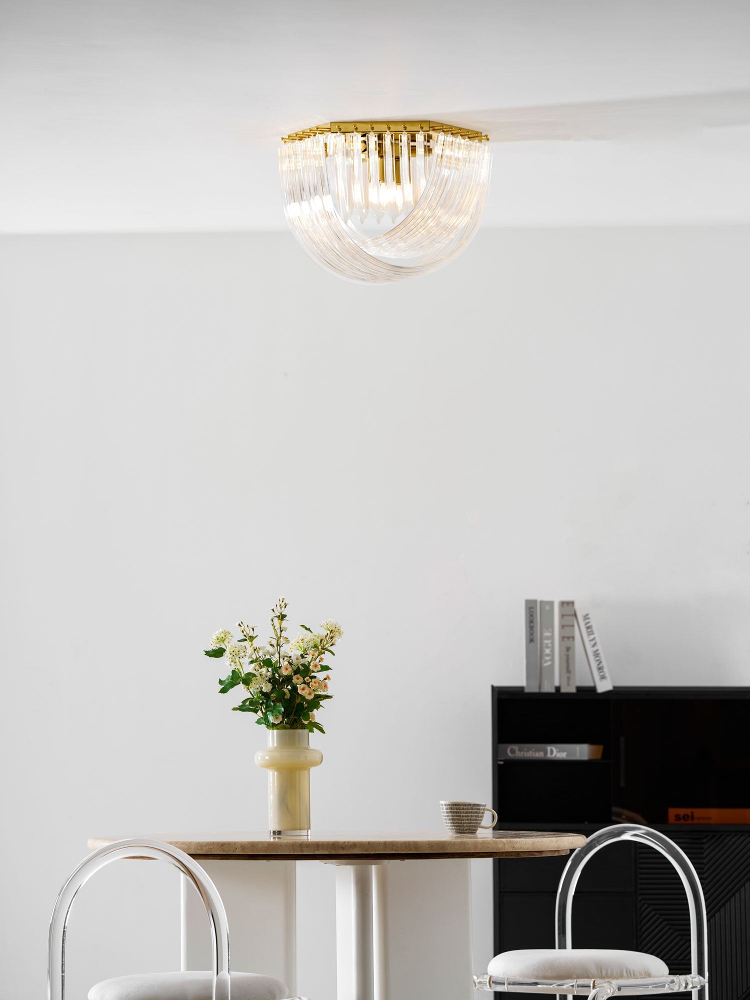 Erphaa Postmodern Luxury Glass Ceiling Lamp - Letslighting