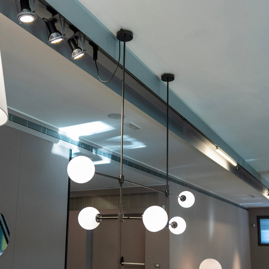 Uvinus Modern Minimalist Multi Glass Chandelier - Letslighting