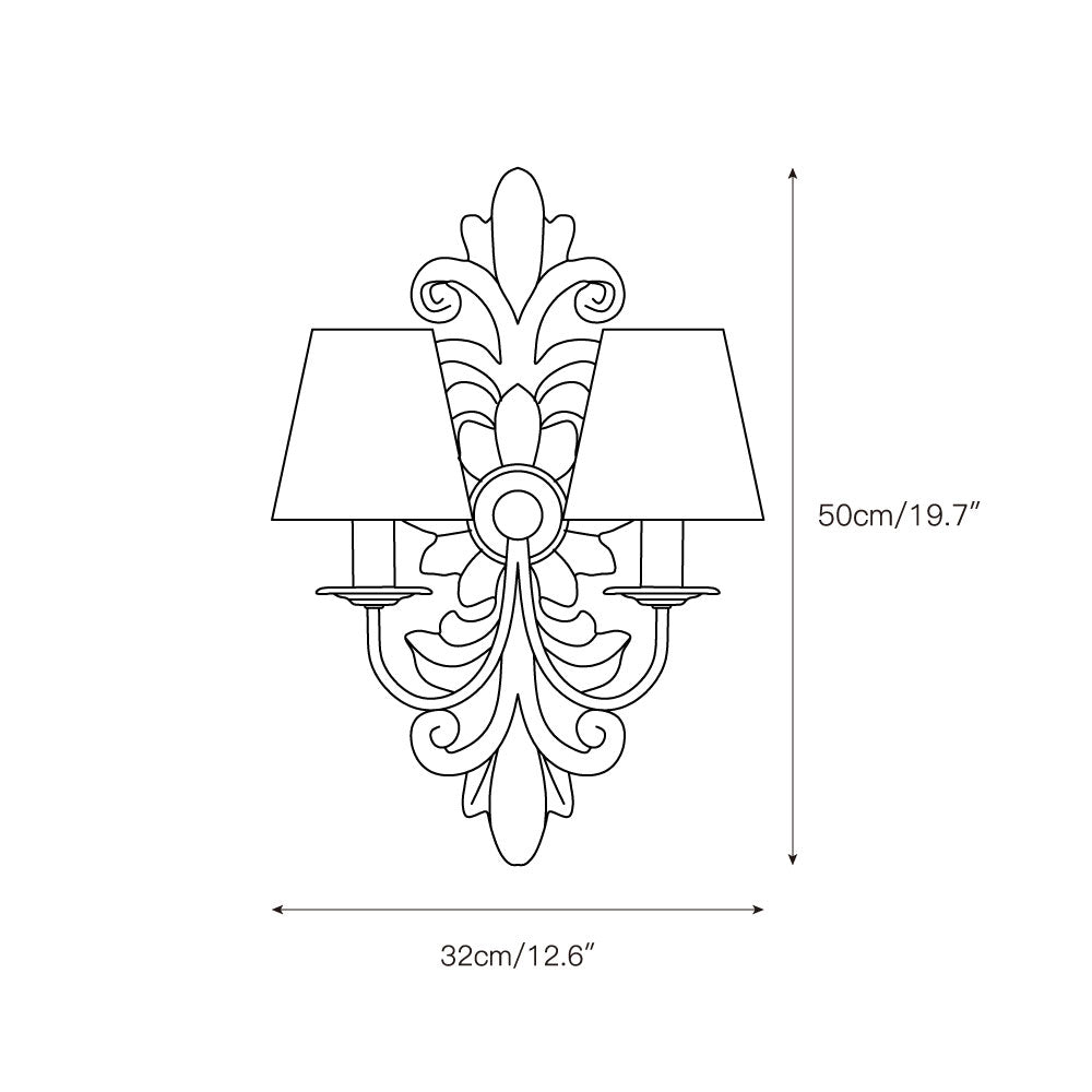 Vadora Postmodern Luxury Sconce Wall Lamp - Letslighting