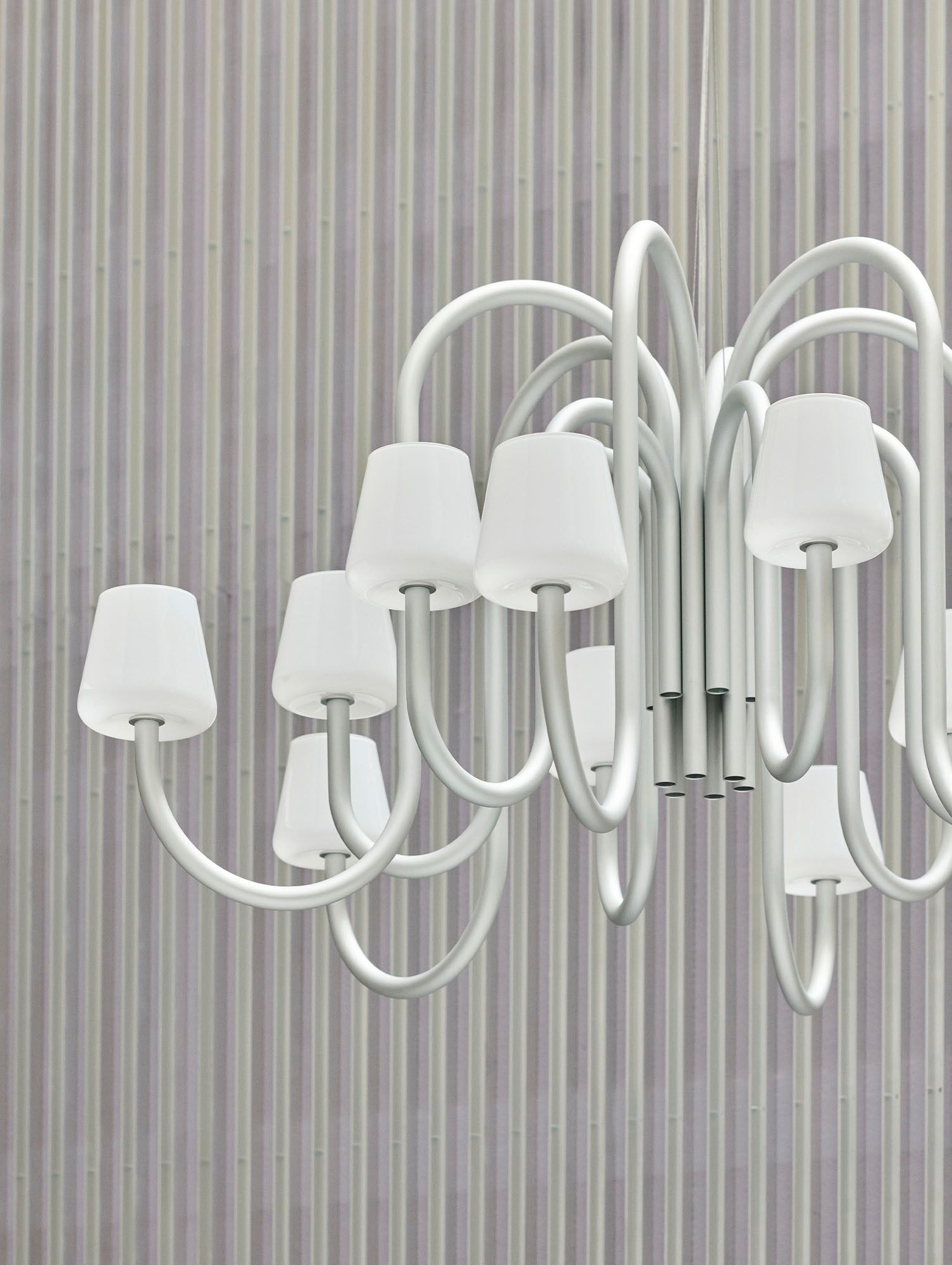 Arco Chandelier Glass - Letslighting