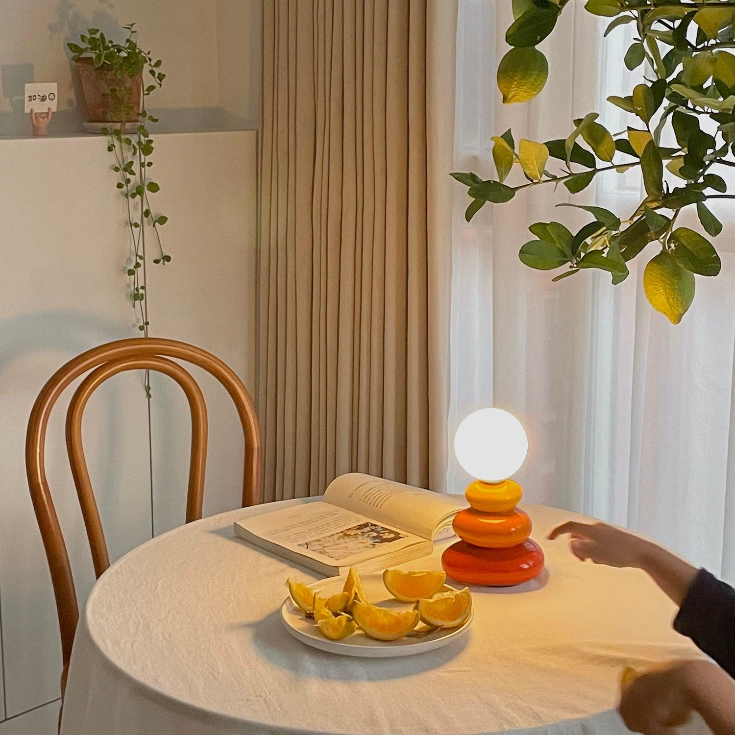 Virelie Ceramics Playful Table Lamp - Letslighting