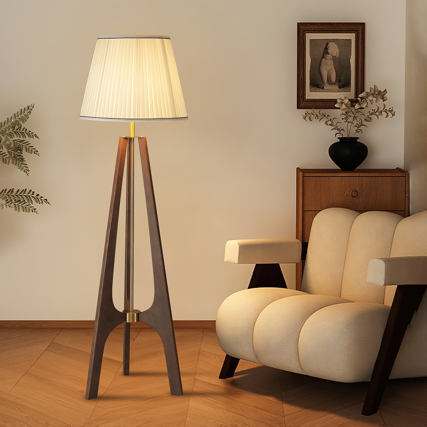 Trivelle Tripod Floor Lamp - Letslighting