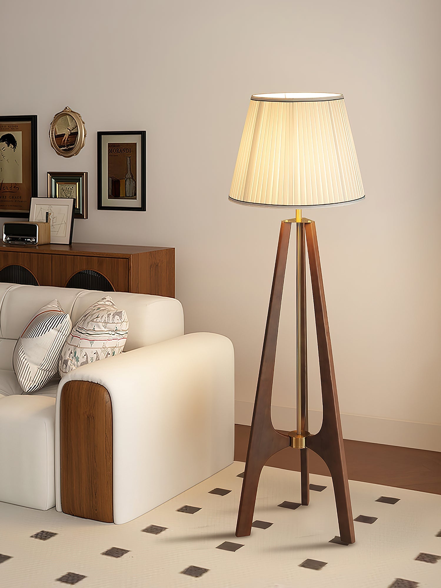 Trivelle Tripod Floor Lamp - Letslighting