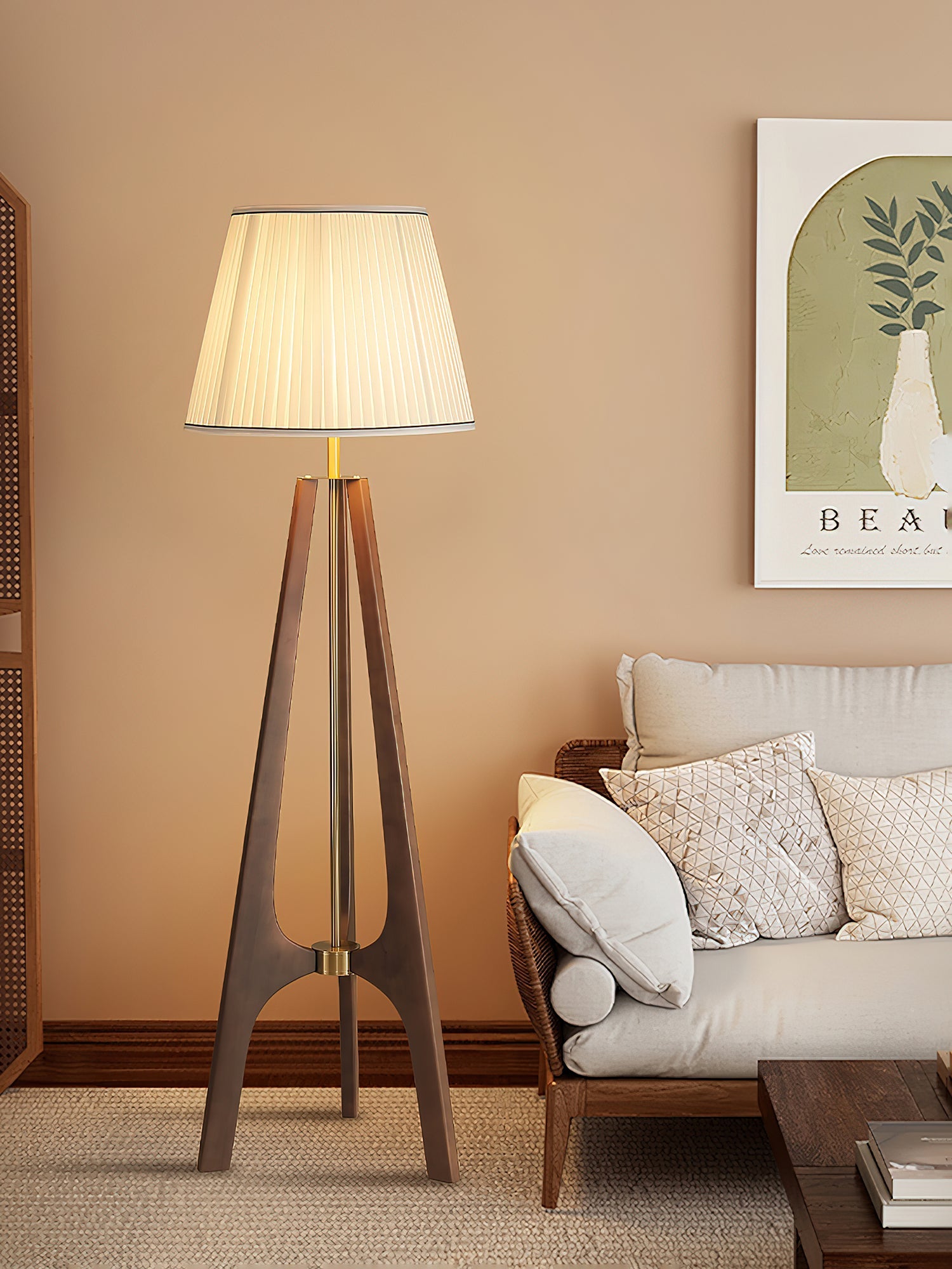 Trivelle Tripod Floor Lamp - Letslighting