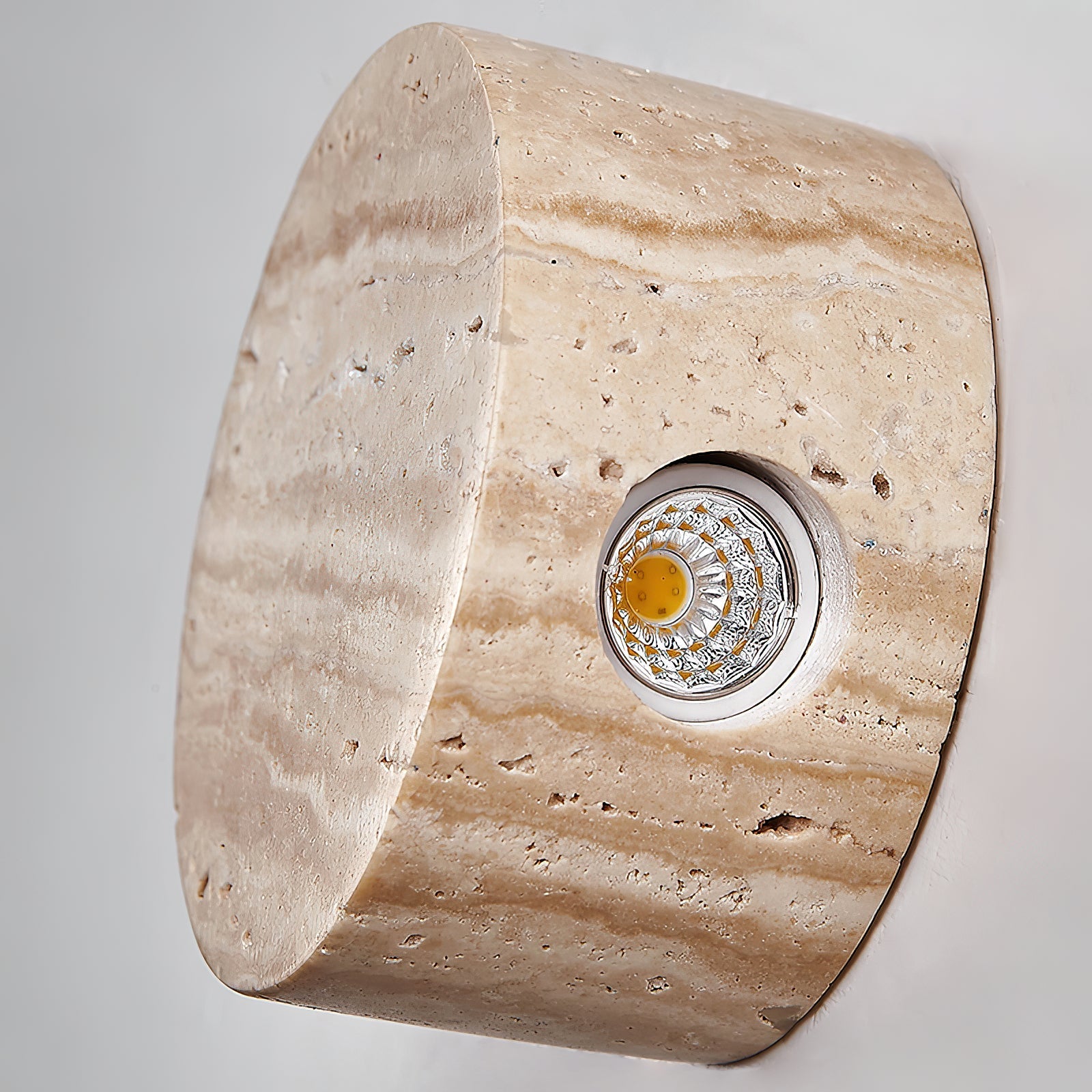 Izoren Classic Modern Minimalist Travertine Wall Lamp - Letslighting