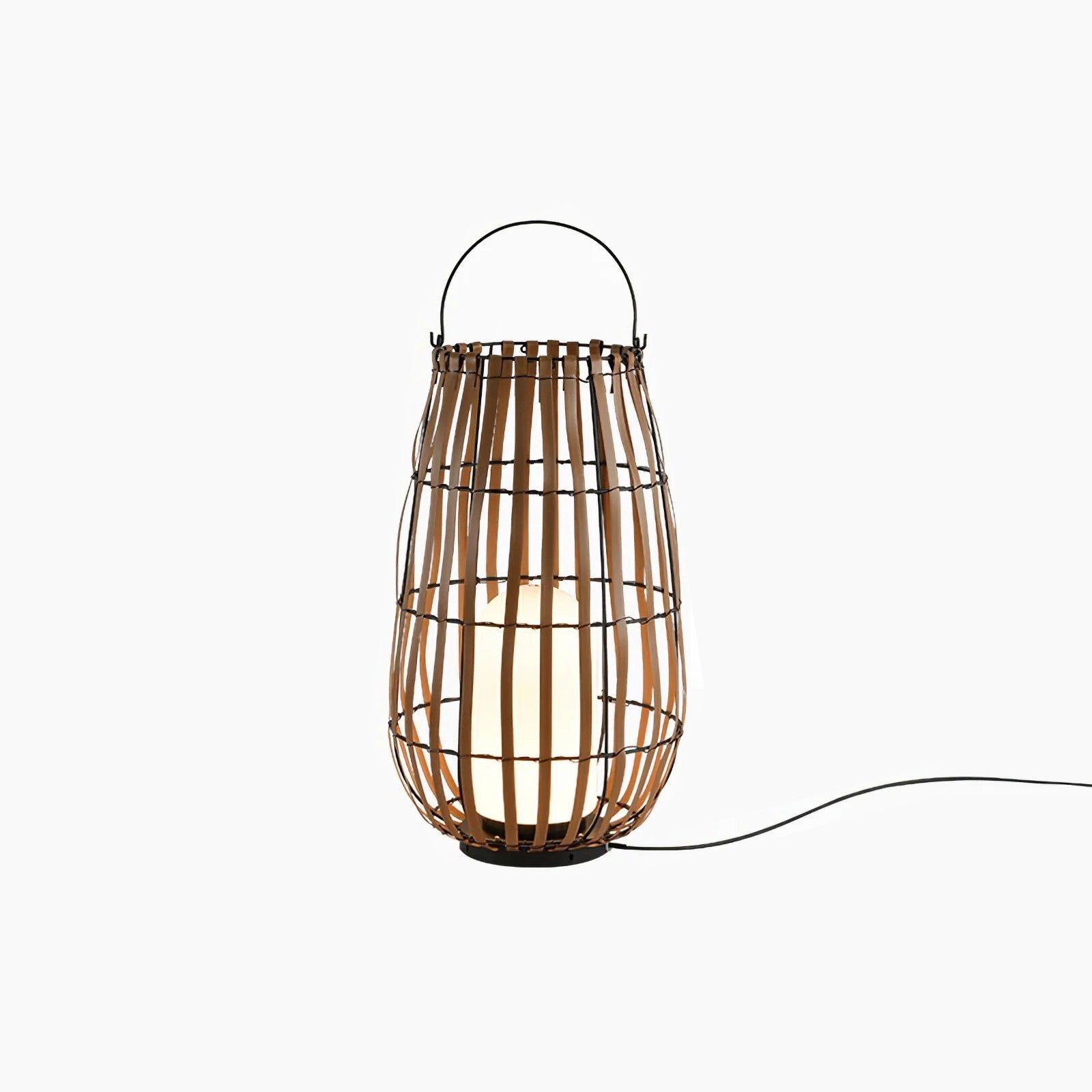 Veshael Tropic Braid Lantern Outdoor Lamp - Letslighting