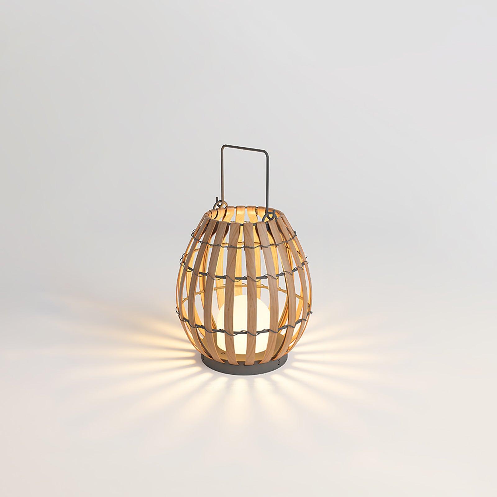 Veshael Tropic Braid Lantern Outdoor Lamp - Letslighting