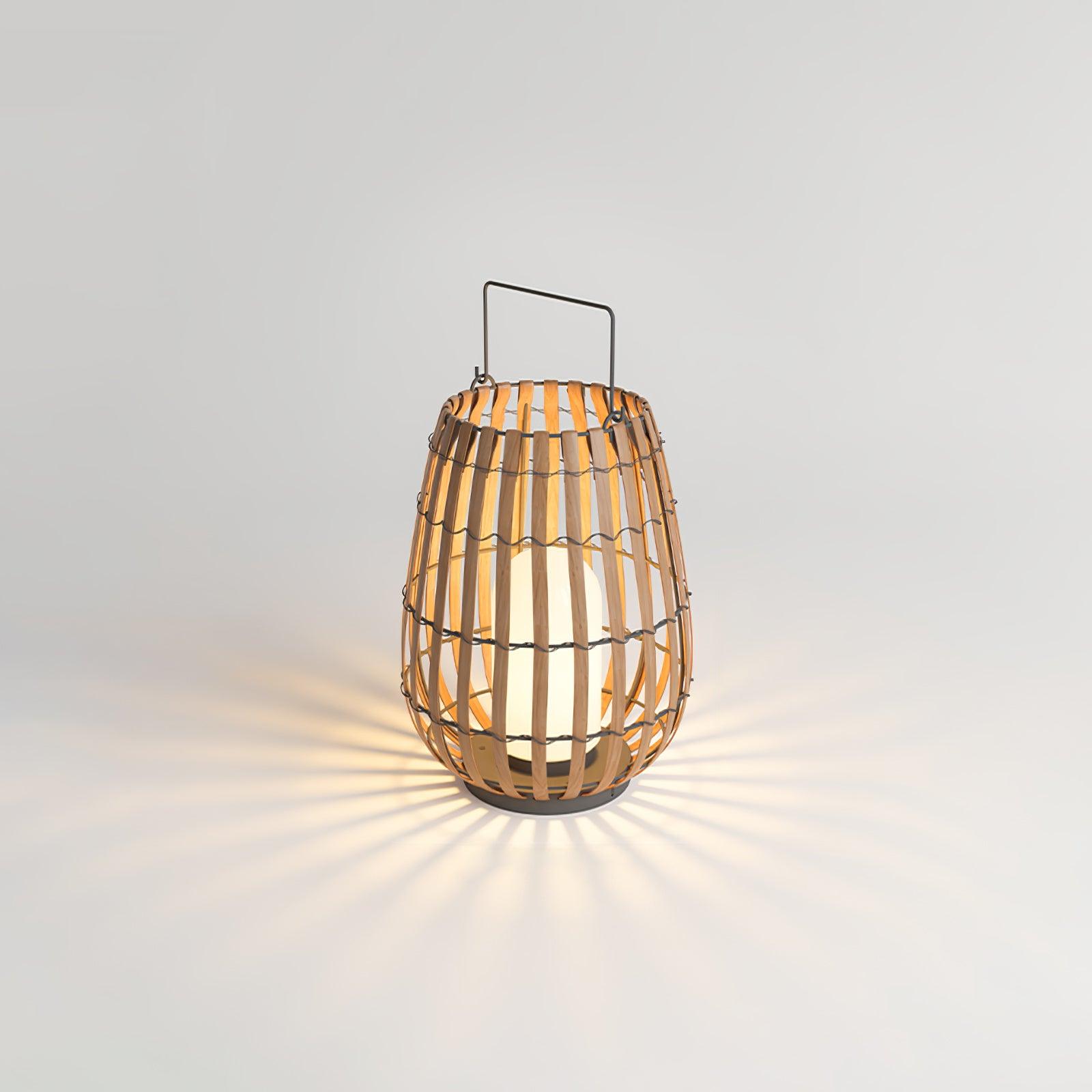 Veshael Tropic Braid Lantern Outdoor Lamp - Letslighting