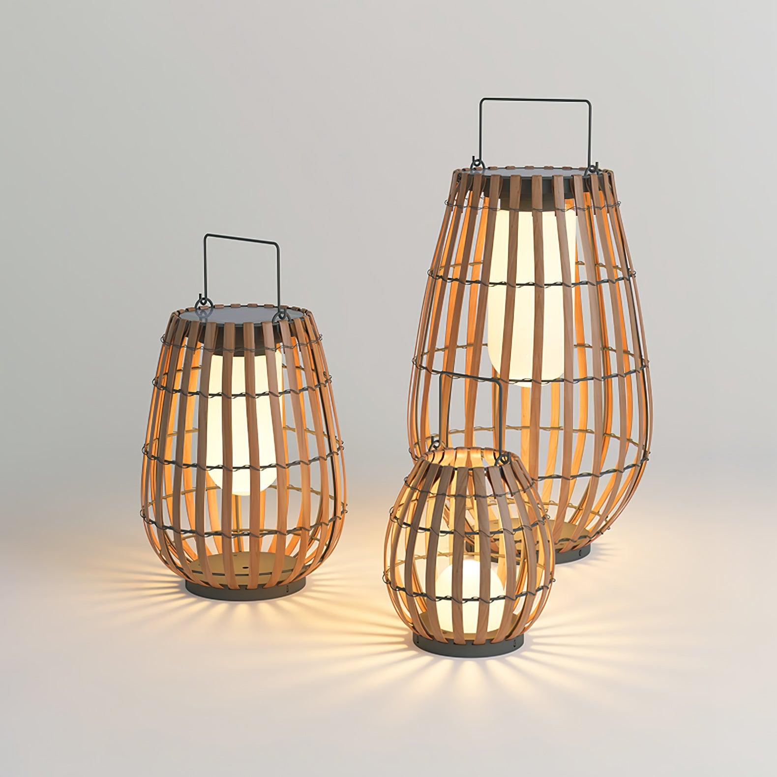 Veshael Tropic Braid Lantern Outdoor Lamp - Letslighting