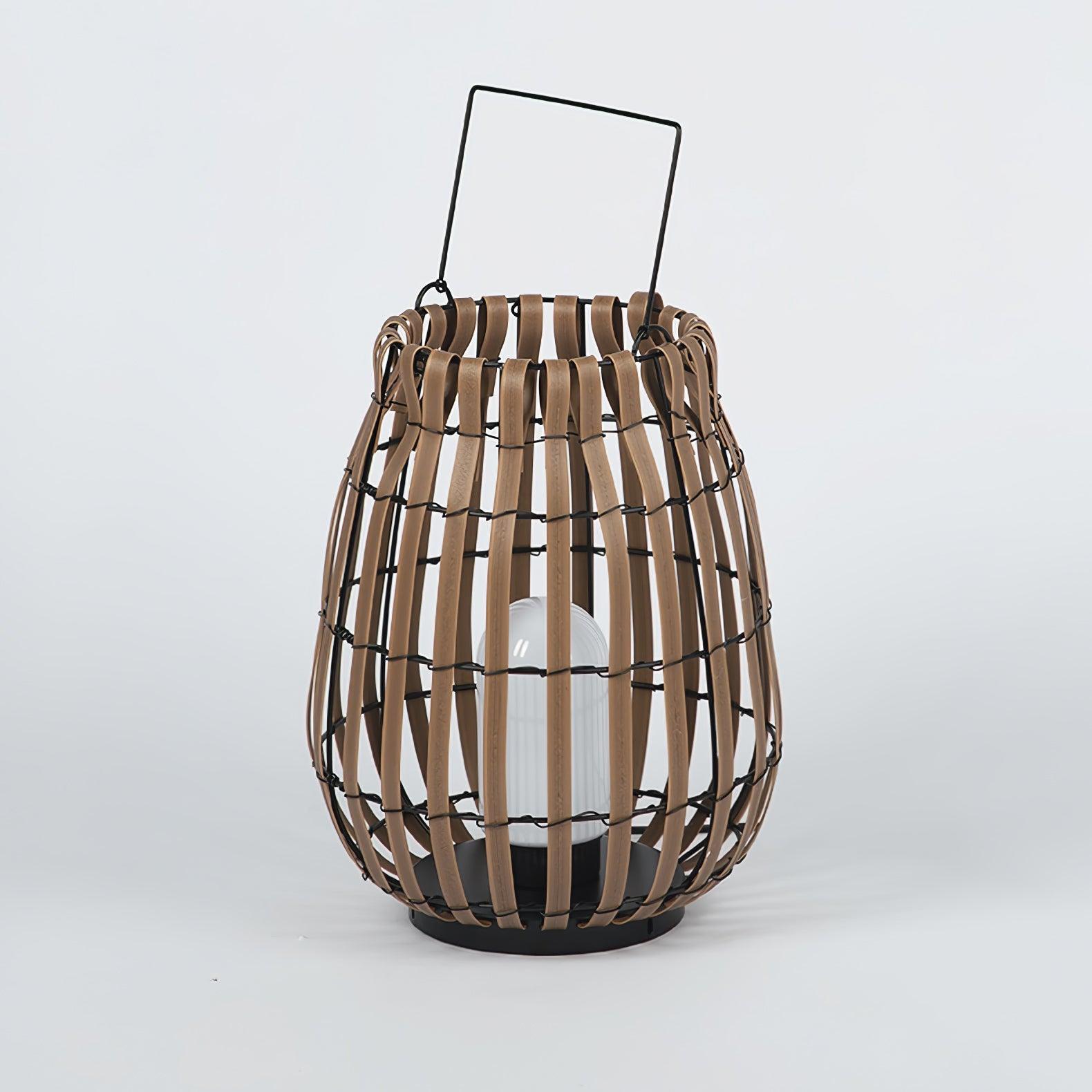 Veshael Tropic Braid Lantern Outdoor Lamp - Letslighting