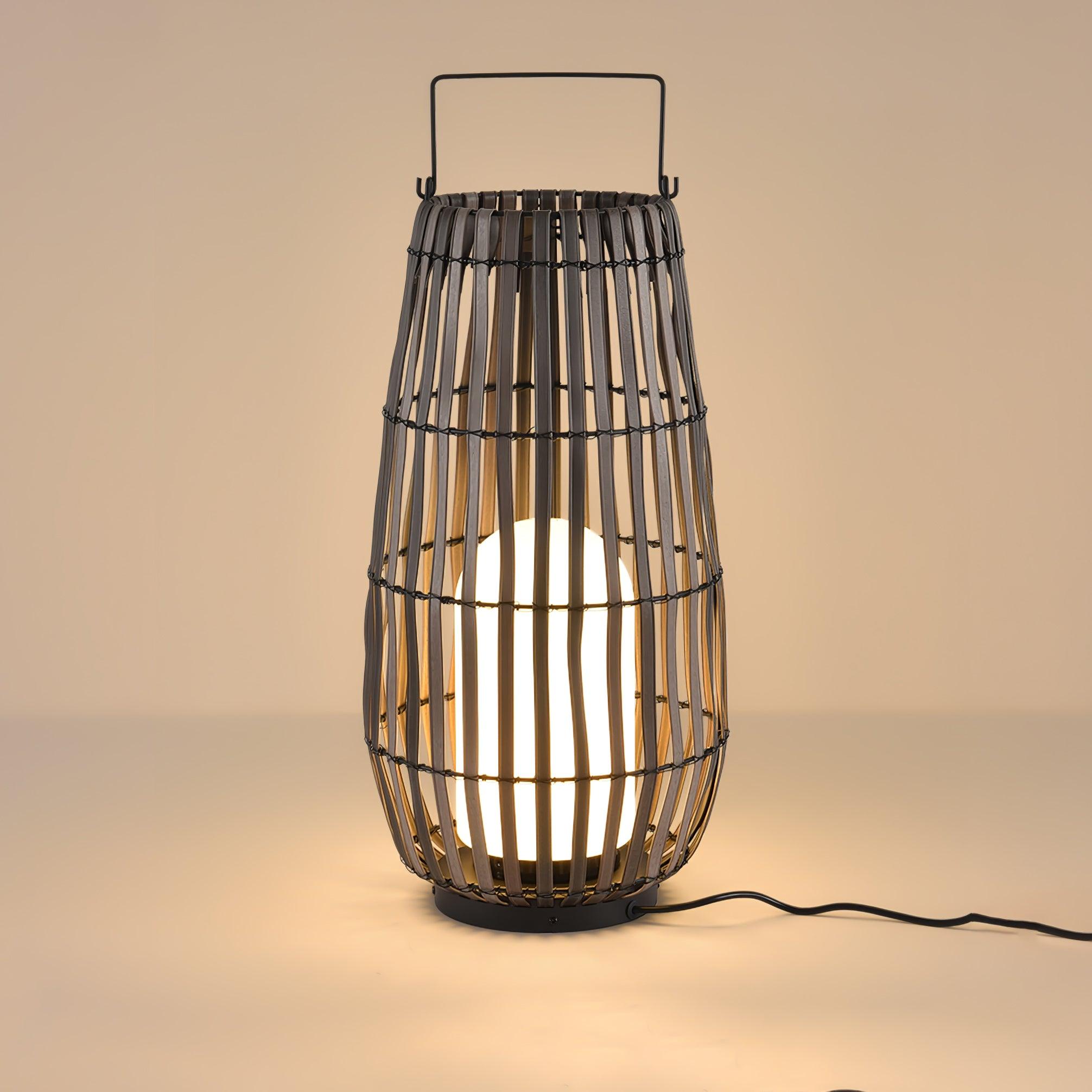 Veshael Tropic Braid Lantern Outdoor Lamp - Letslighting