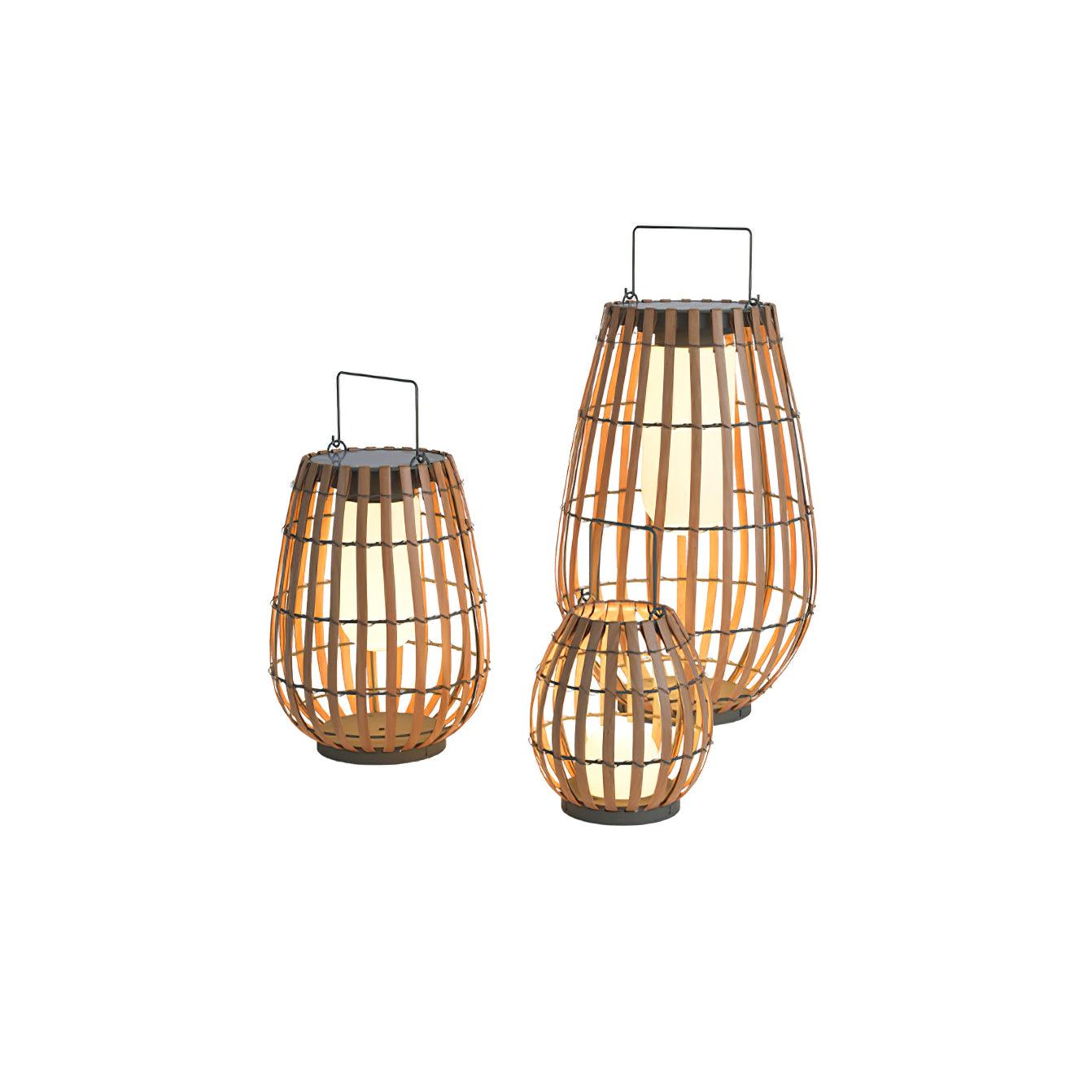 Veshael Tropic Braid Lantern Outdoor Lamp - Letslighting