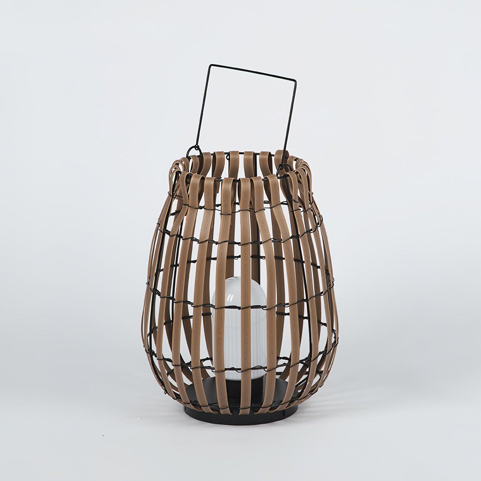 Veshael Tropic Braid Lantern Outdoor Lamp - Letslighting