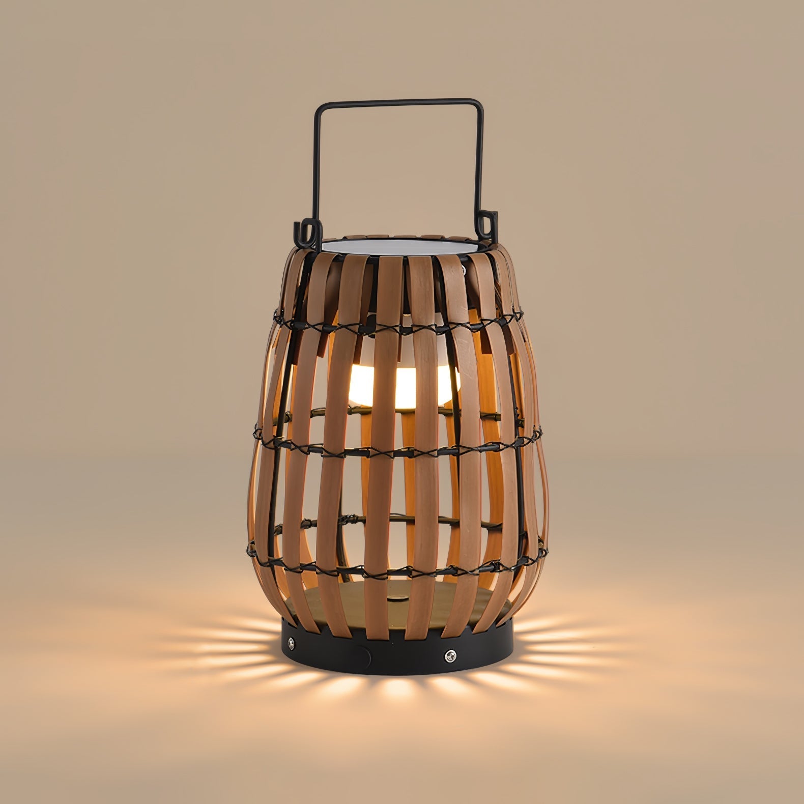 Veshael Tropic Braid Lantern Outdoor Lamp - Letslighting