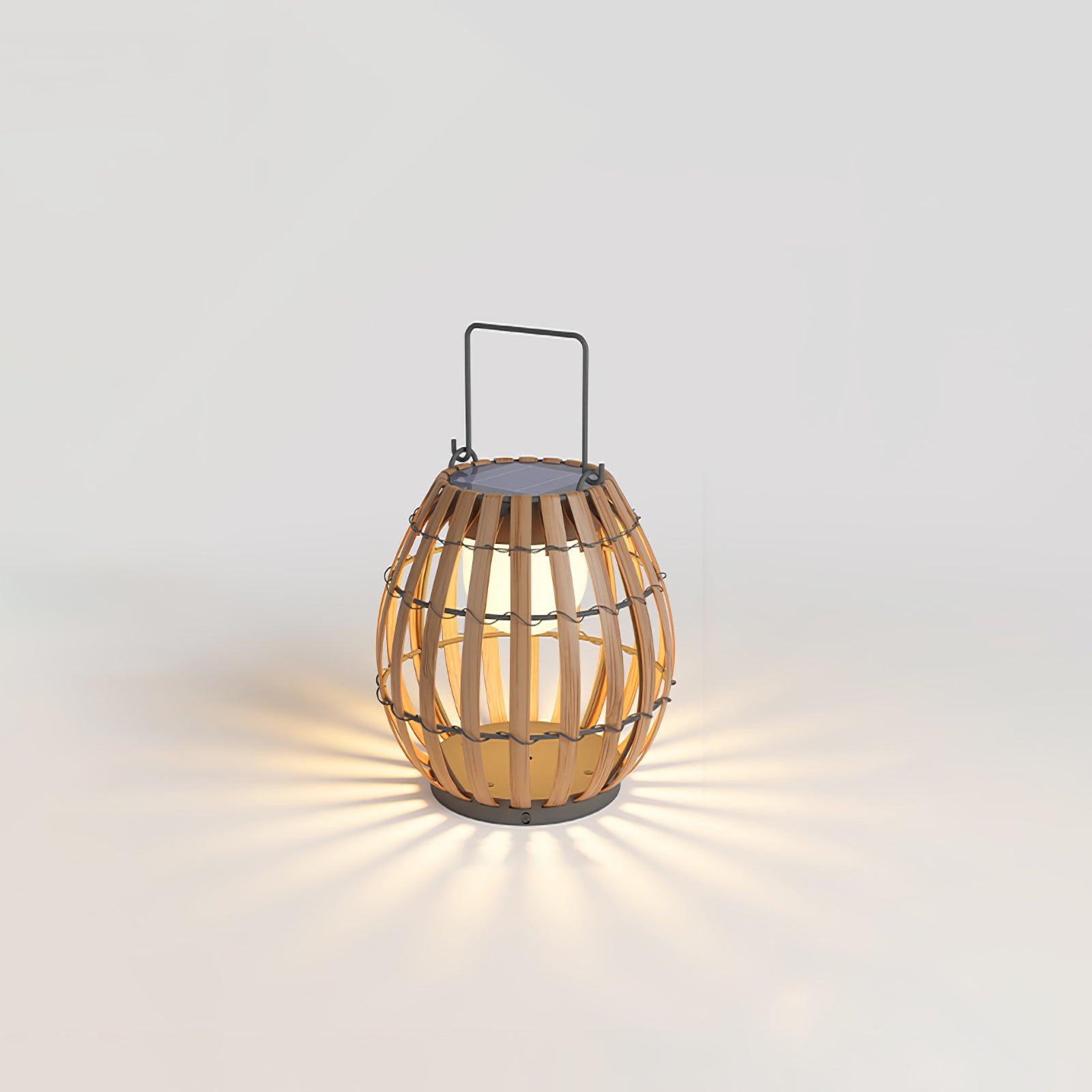 Veshael Tropic Braid Lantern Outdoor Lamp - Letslighting