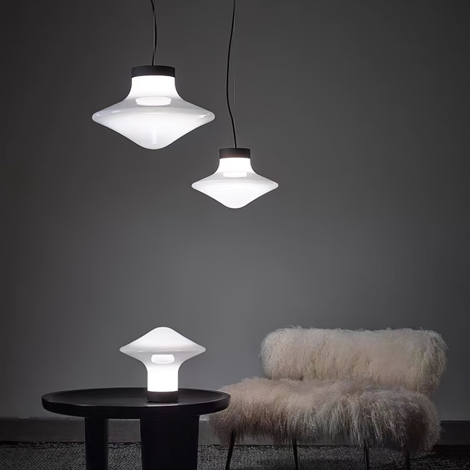 Esoleth Premium Nordic Art Glass Pendant Lamp - Letslighting