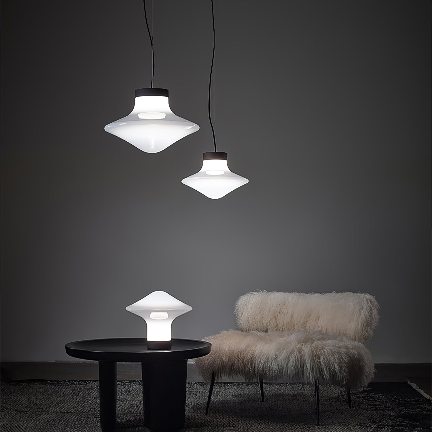 Esoleth Premium Nordic Art Glass Pendant Lamp - Letslighting