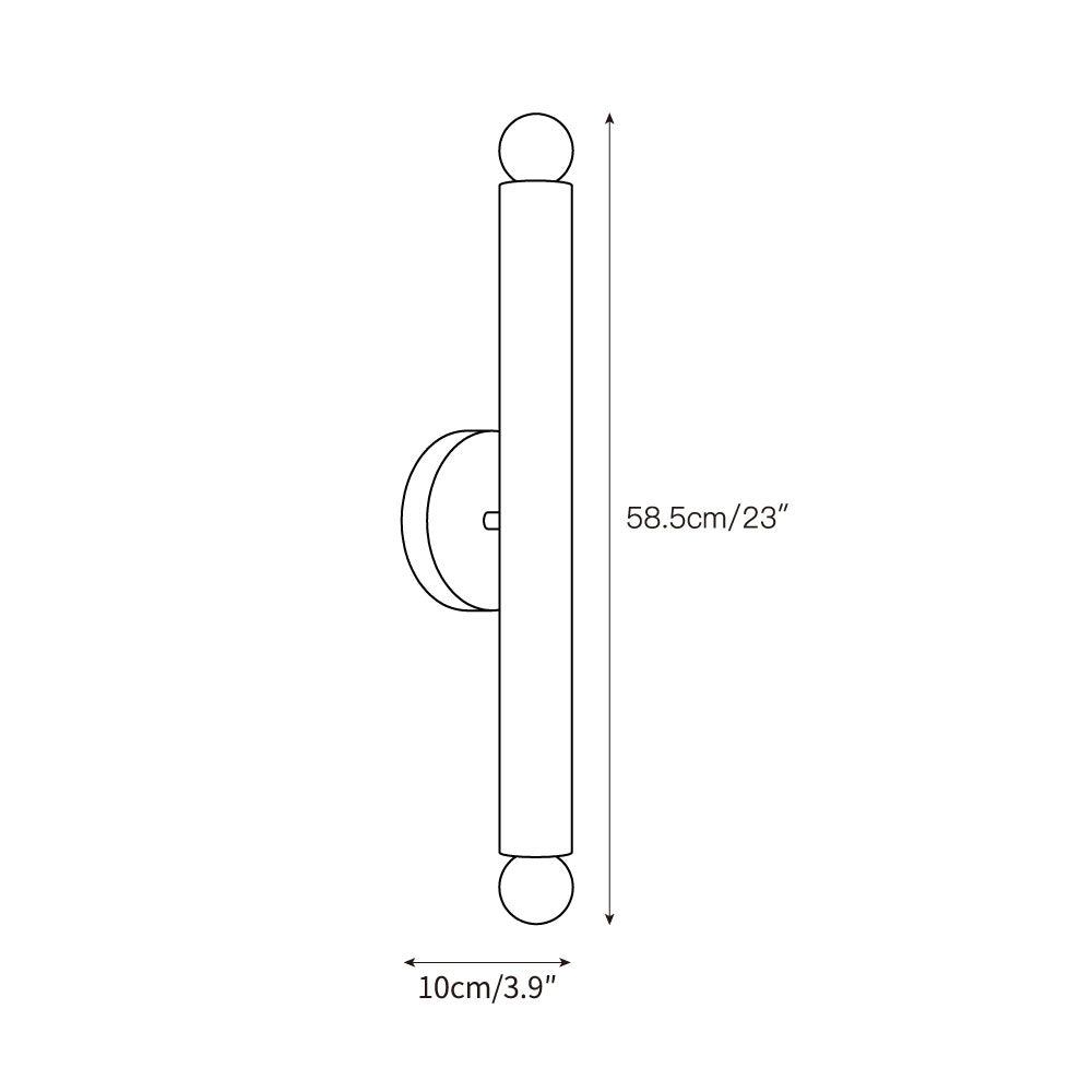 Eloryr Modern Minimalist Tube Wall Lamp - Letslighting