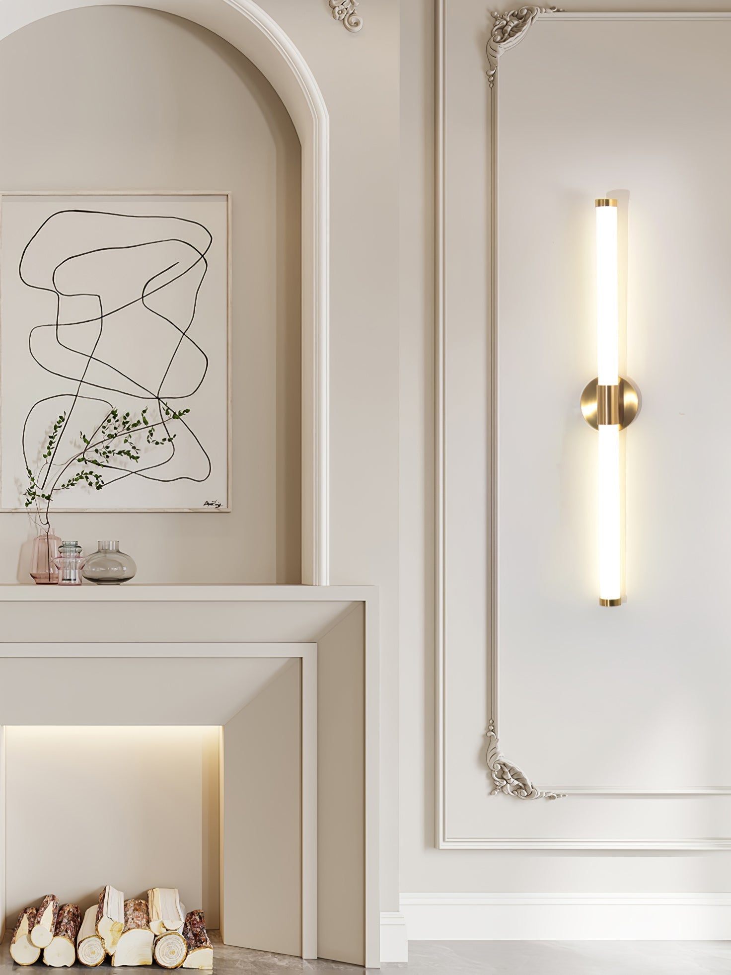 Cecarir Art Tubo Linear LED Wall Lamp - Letslighting