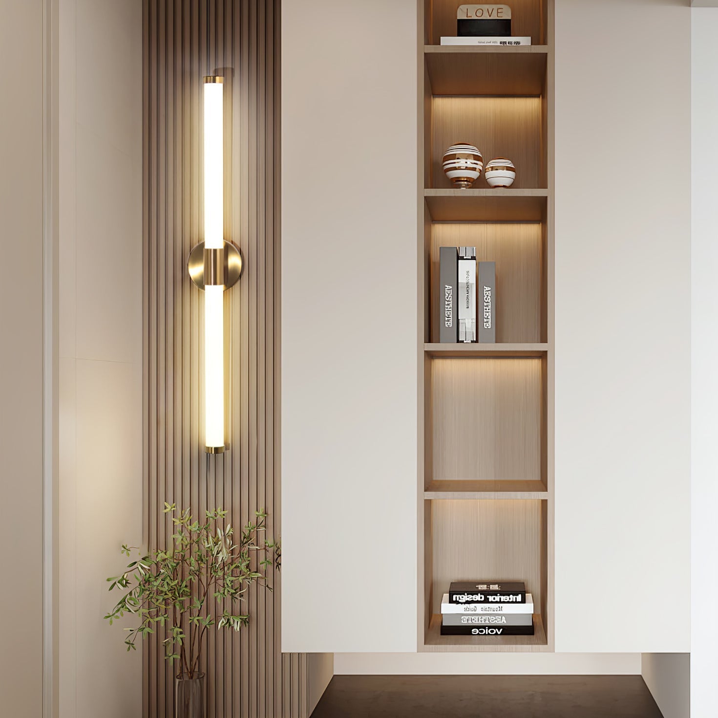Cecarir Art Tubo Linear LED Wall Lamp - Letslighting