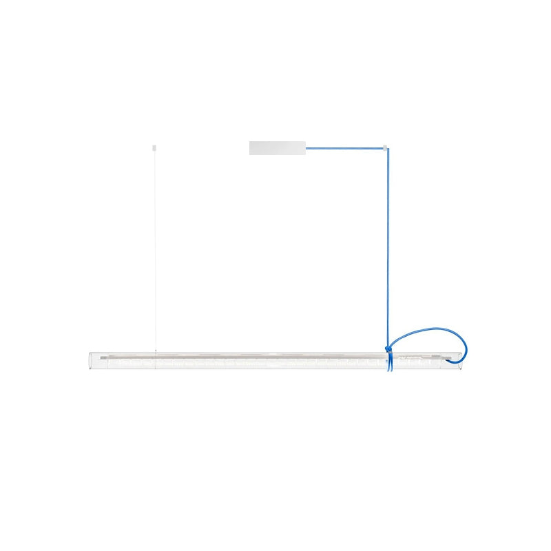 Cata Modern Minimalist Linear LED Glass Pendant Lamp - Letslighting