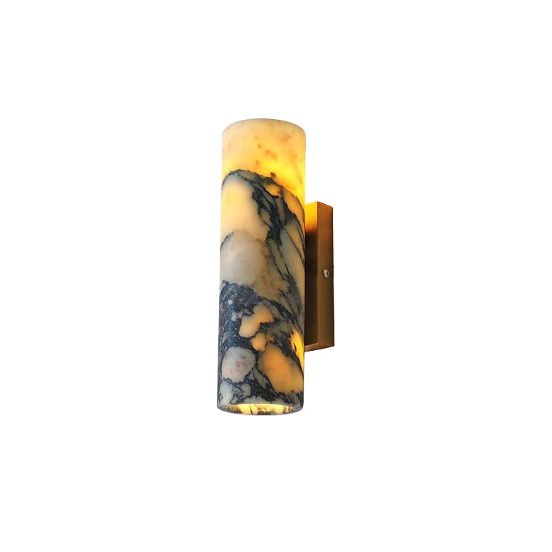 Avi Marble Cylinder Luxury Wall Lamp - Letslighting