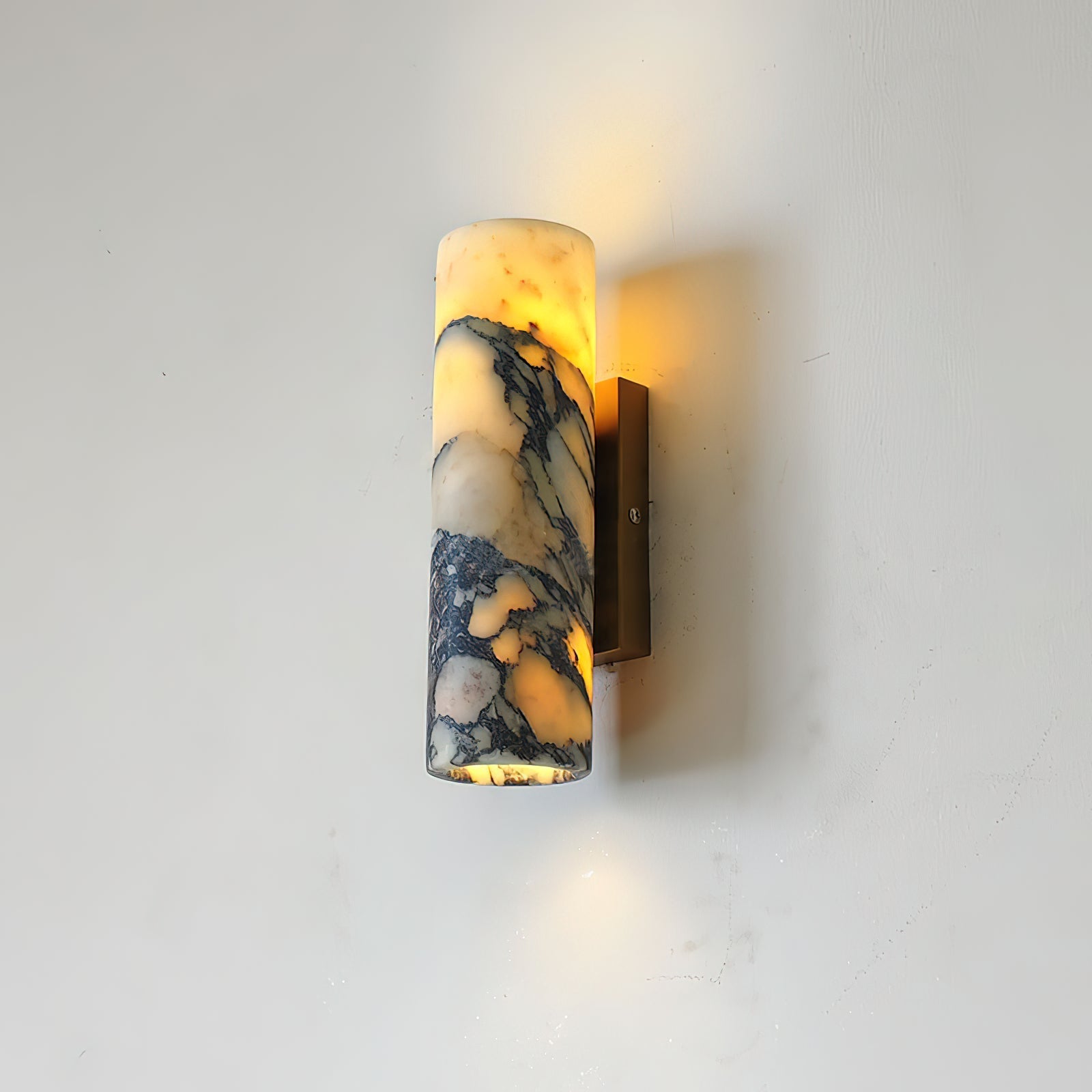 Avi Marble Cylinder Luxury Wall Lamp - Letslighting