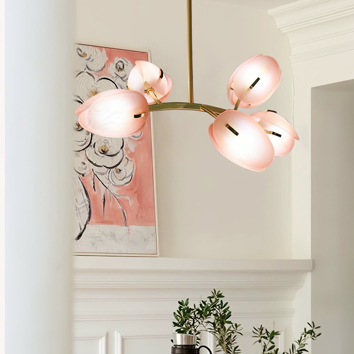 Blossom Contemporary Glass Chandelier - Letslighting